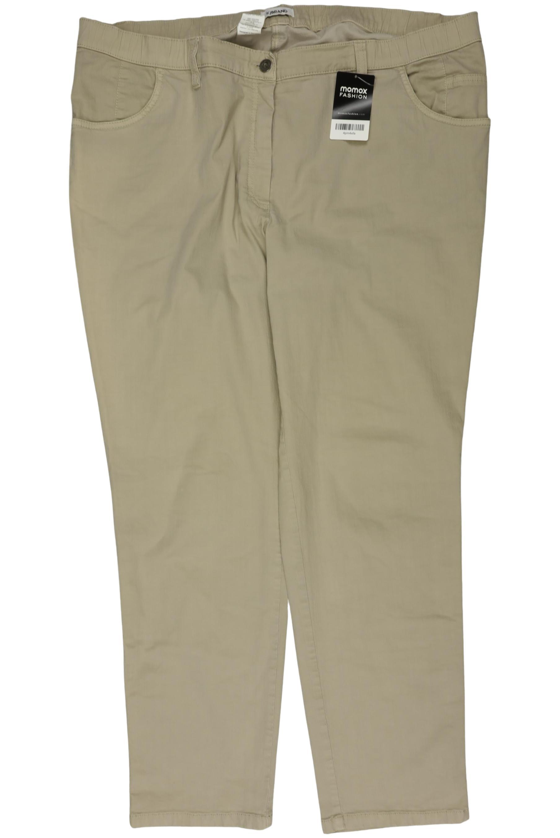 

Kj brand Damen Jeans, beige, Gr. 50
