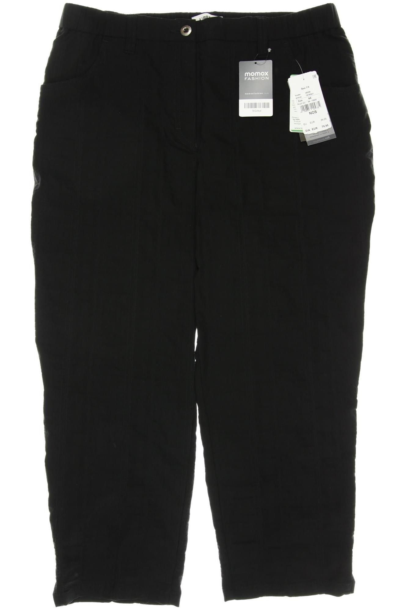 

Kj brand Damen Stoffhose, schwarz, Gr. 44