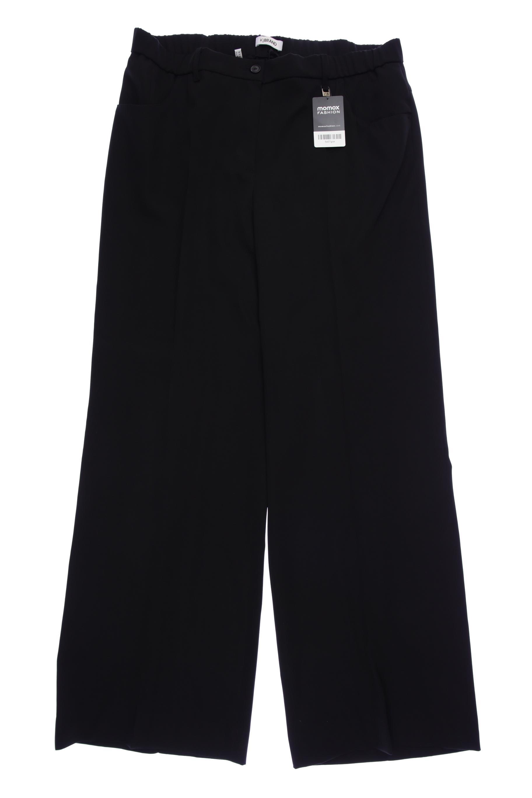 

Kj brand Damen Stoffhose, schwarz, Gr. 46