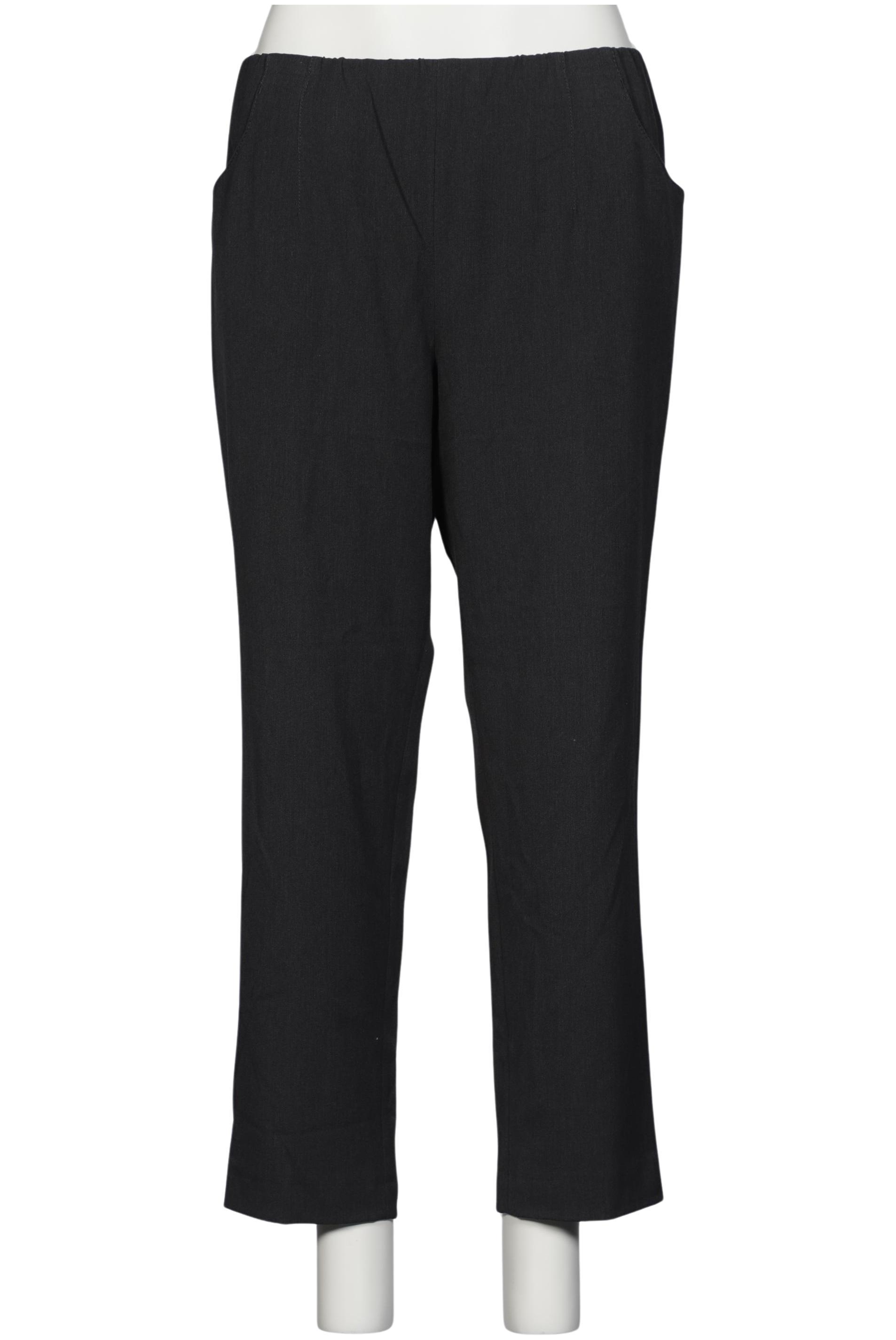 

Kj brand Damen Stoffhose, schwarz, Gr. 48