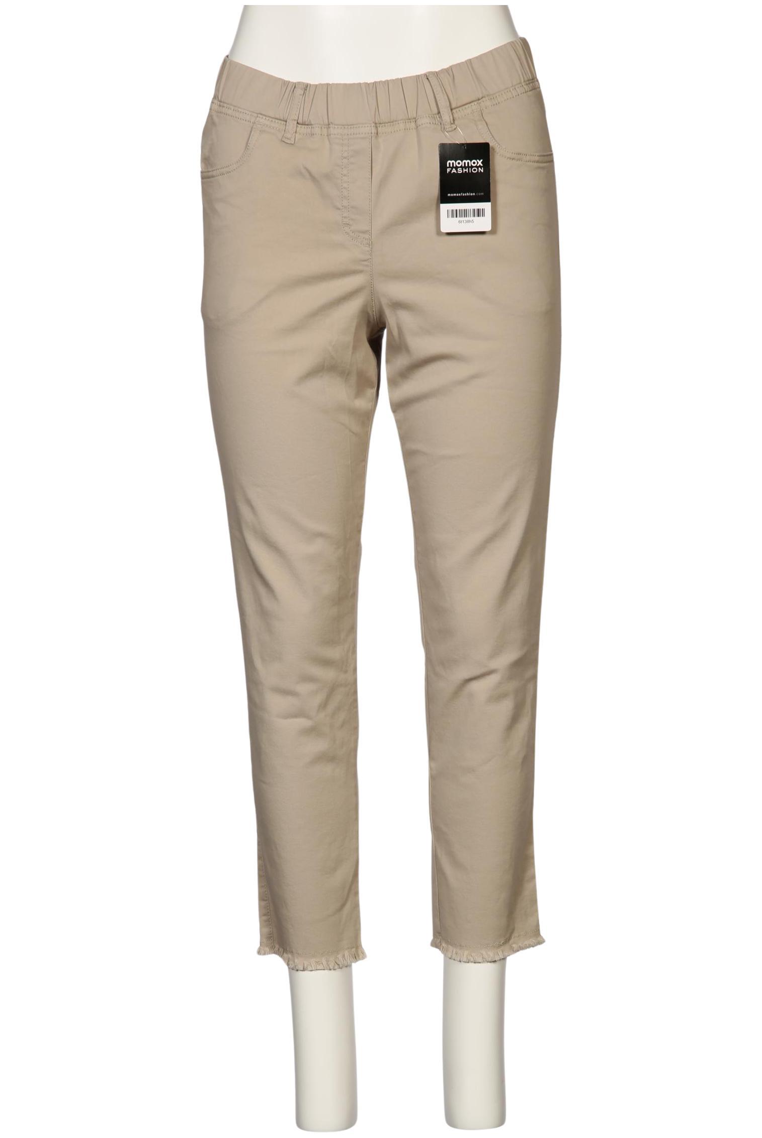 

Kj brand Damen Stoffhose, beige, Gr. 42