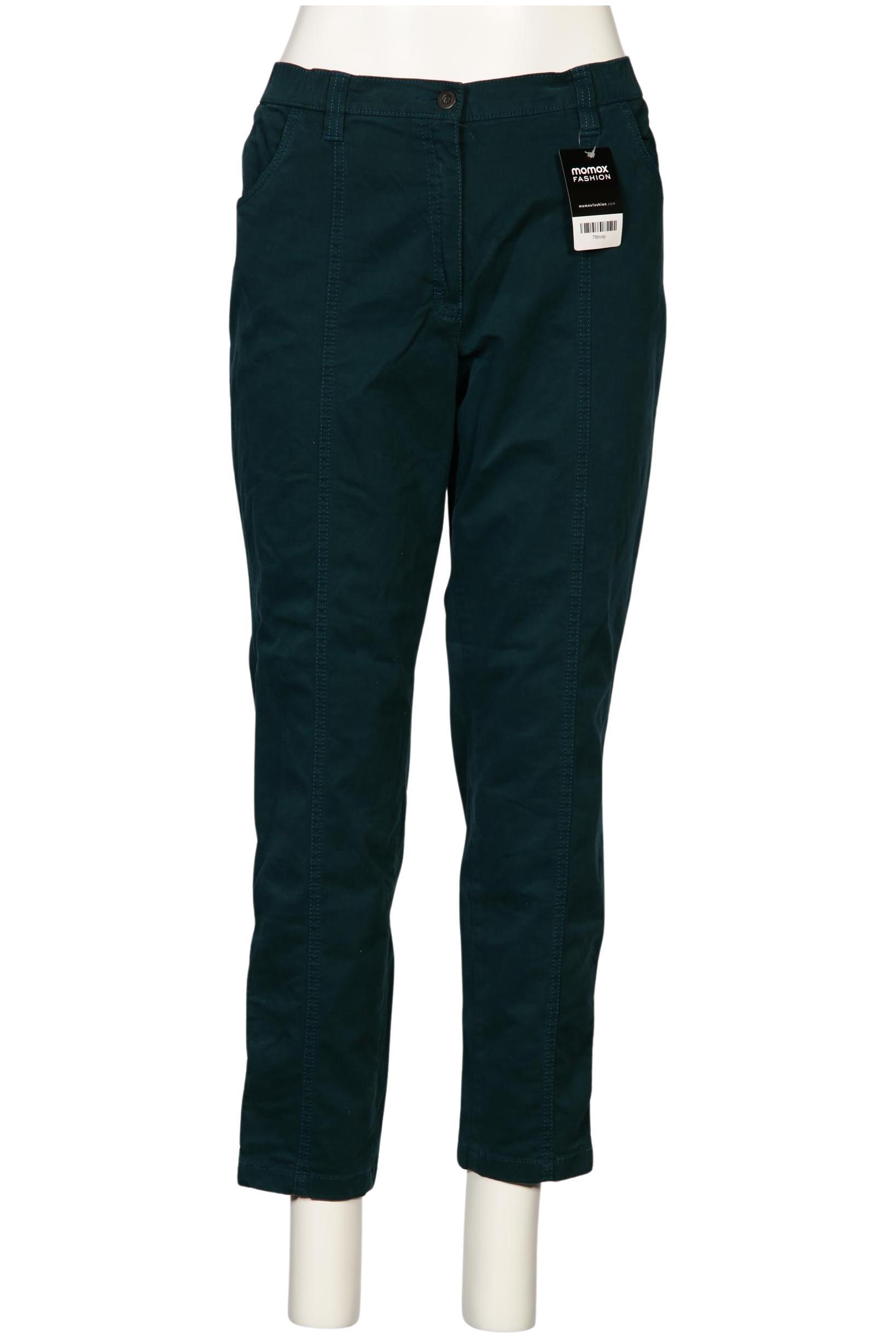 

Kj brand Damen Stoffhose, grün, Gr. 46