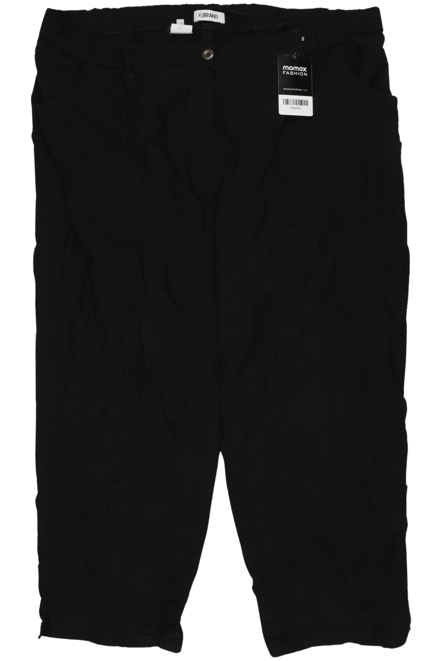 

Kj brand Damen Stoffhose, schwarz, Gr. 52