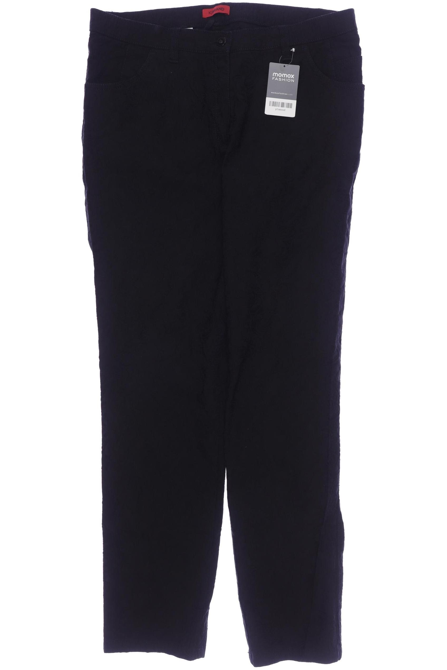 

Kj brand Damen Stoffhose, schwarz, Gr. 44