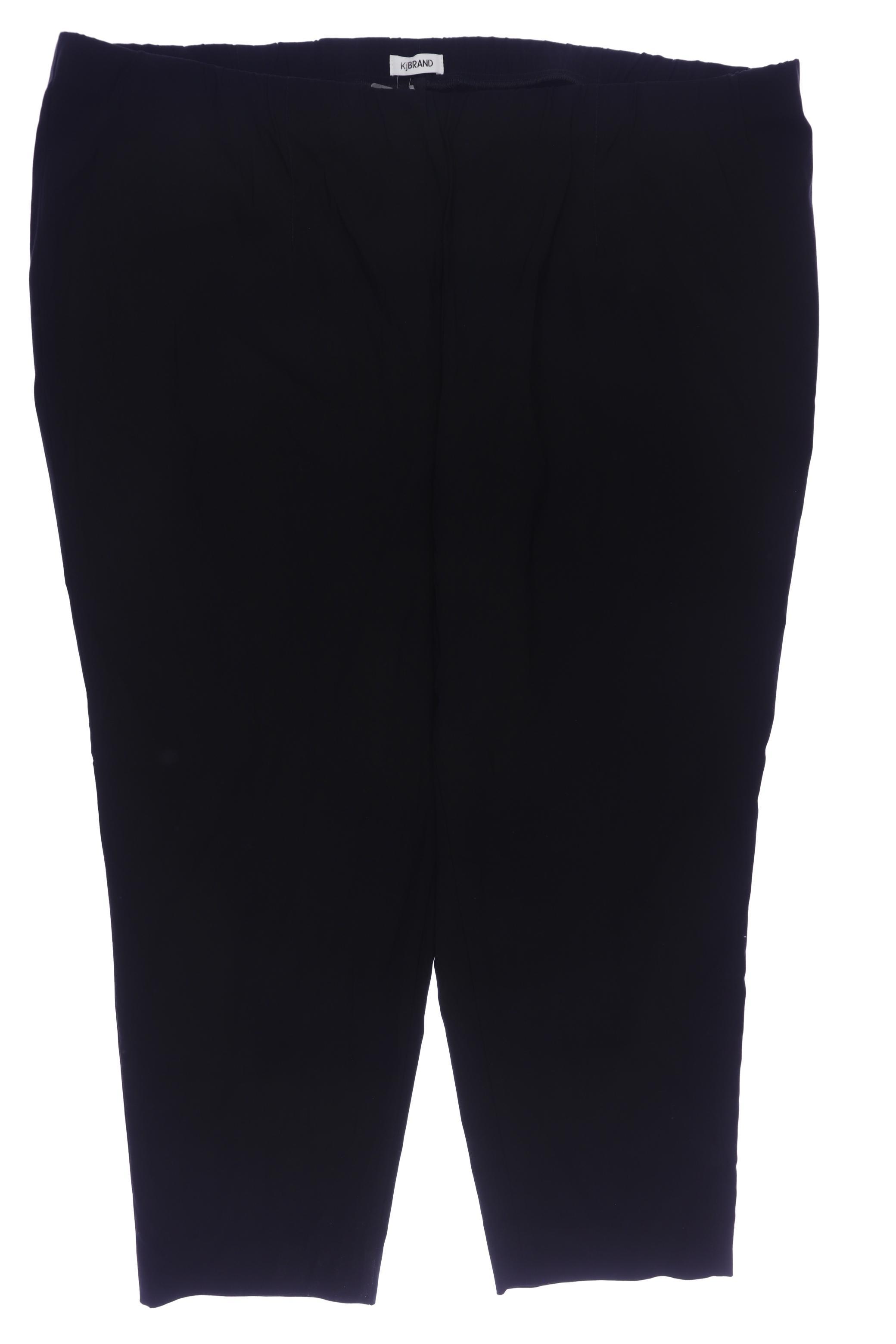 

Kj brand Damen Stoffhose, schwarz, Gr. 60