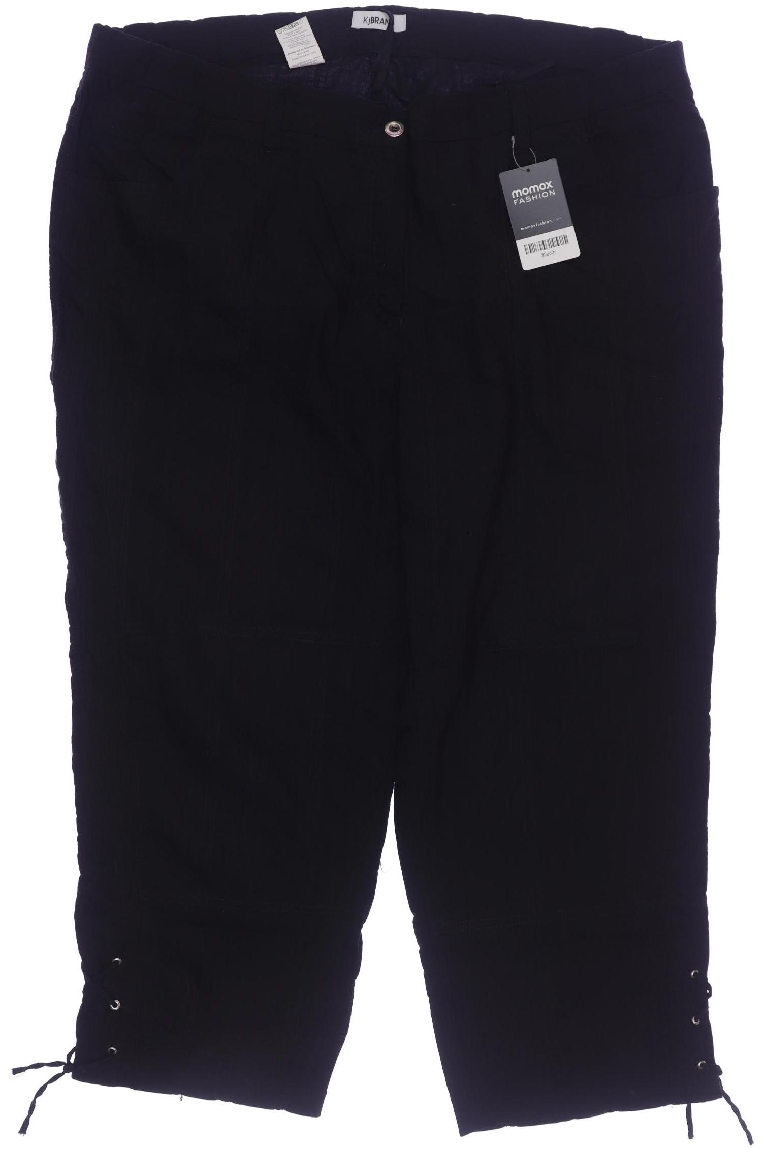 

Kj brand Damen Stoffhose, schwarz, Gr. 50