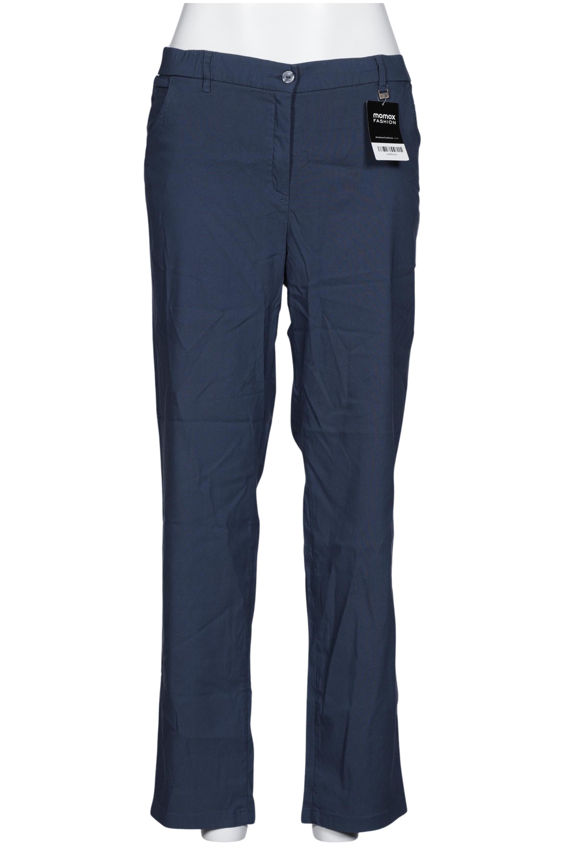 

Kj brand Damen Stoffhose, blau, Gr. 48