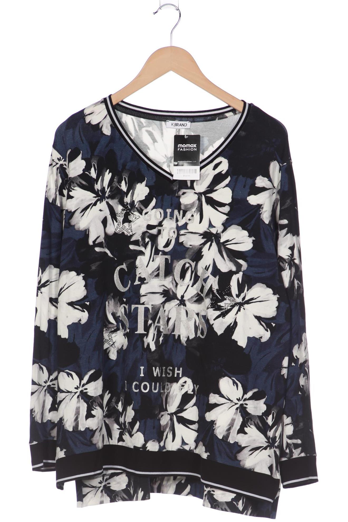 

Kj brand Damen Langarmshirt, marineblau