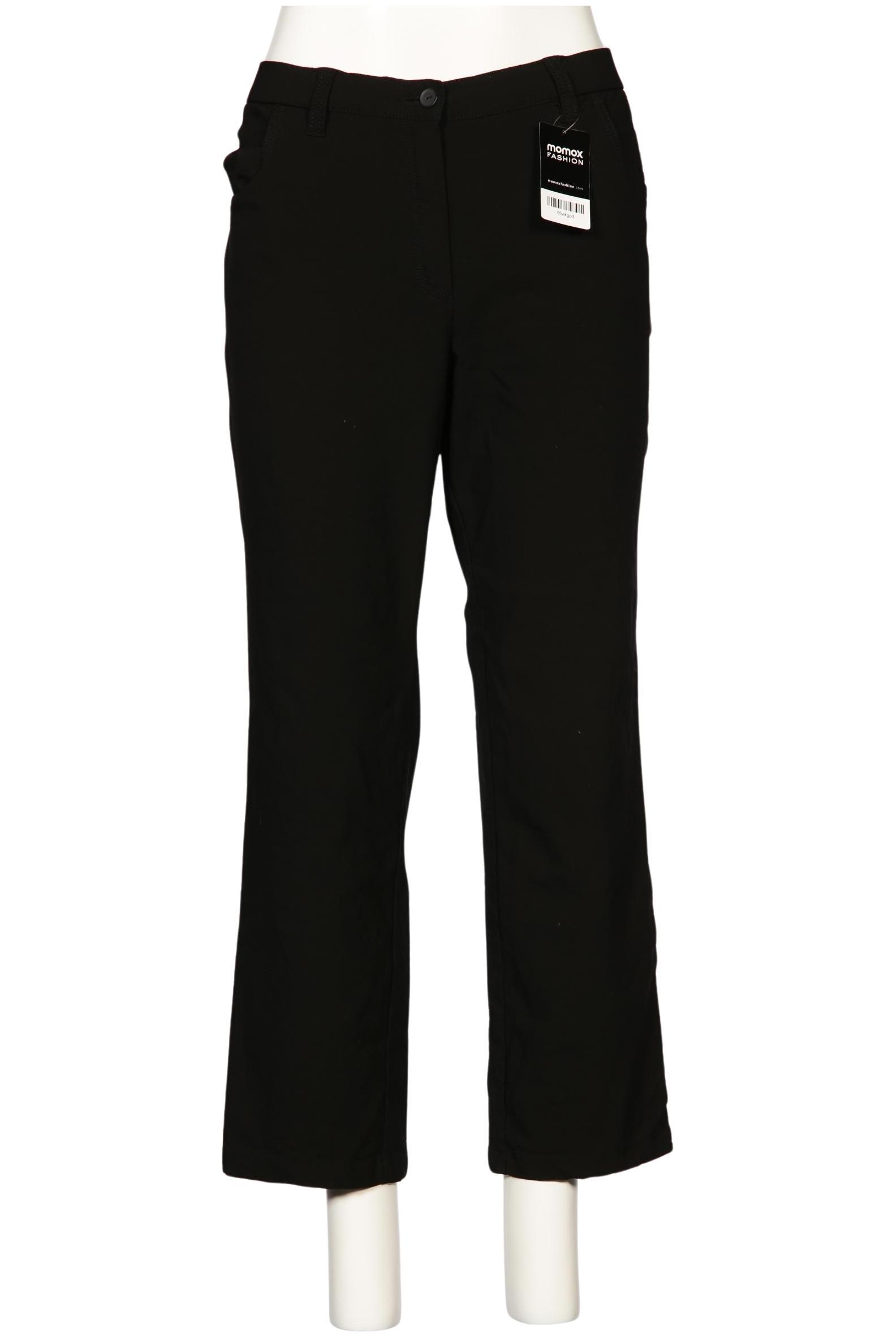 

Kj brand Damen Stoffhose, schwarz, Gr. 46