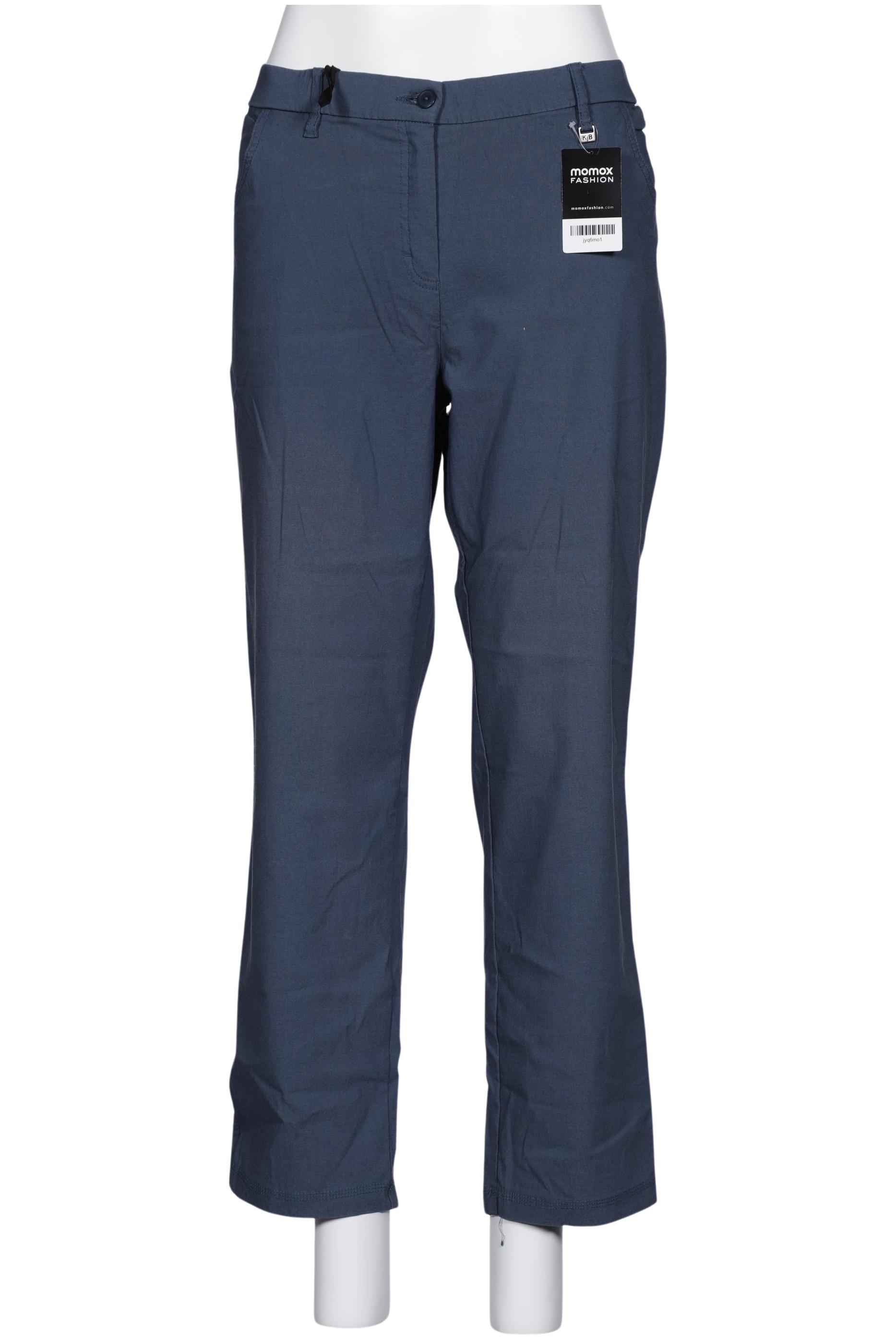 

Kj brand Damen Stoffhose, blau, Gr. 48