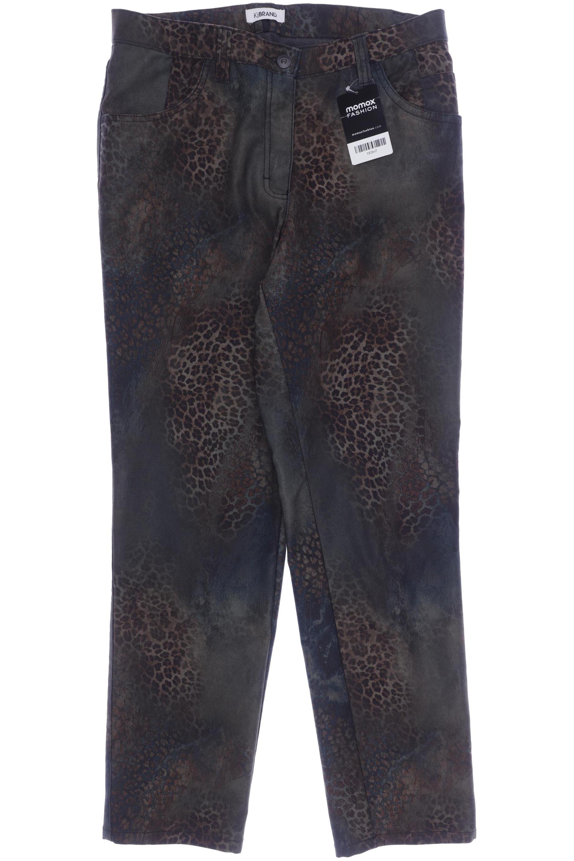 

Kj brand Damen Stoffhose, grün, Gr. 40