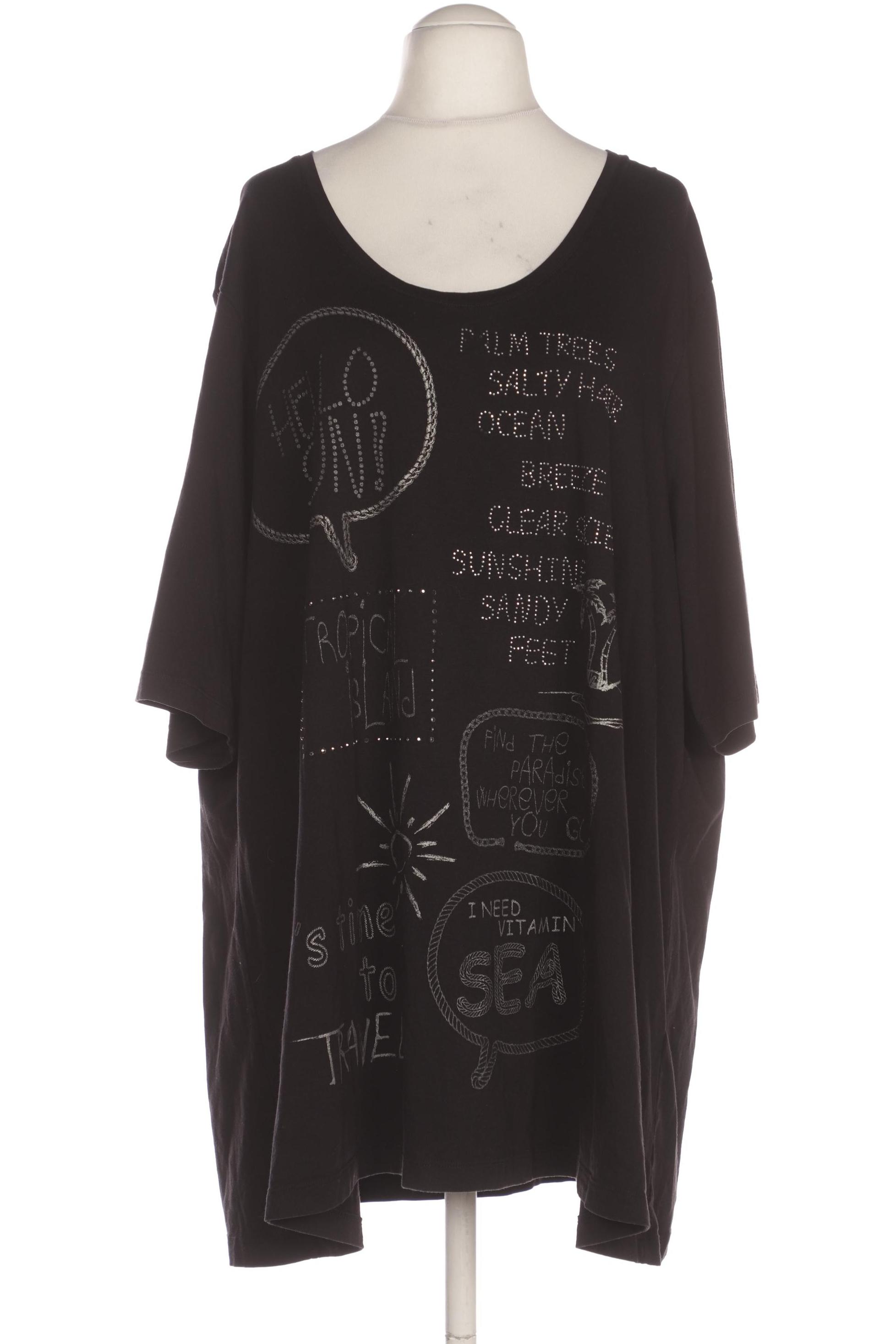 

Kj brand Damen T-Shirt, schwarz, Gr. 54