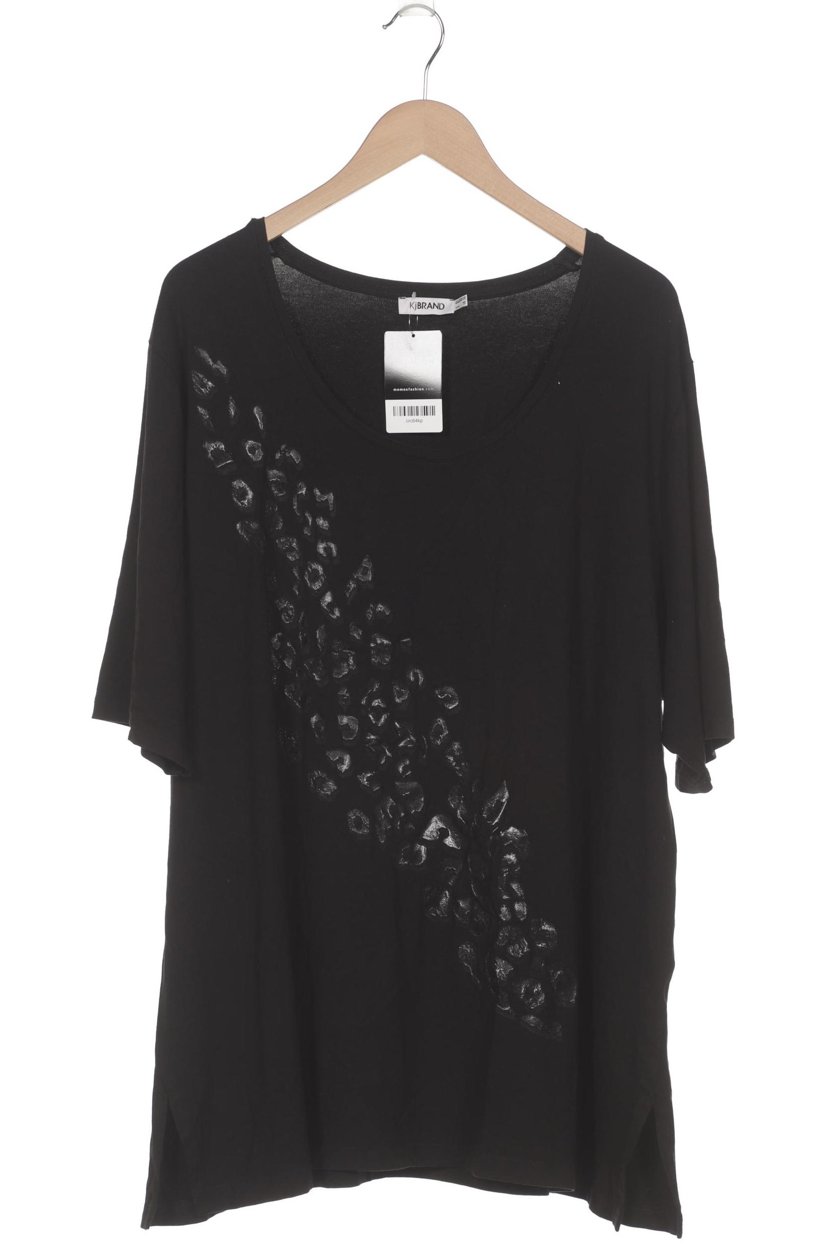 

Kj brand Damen T-Shirt, schwarz, Gr. 52