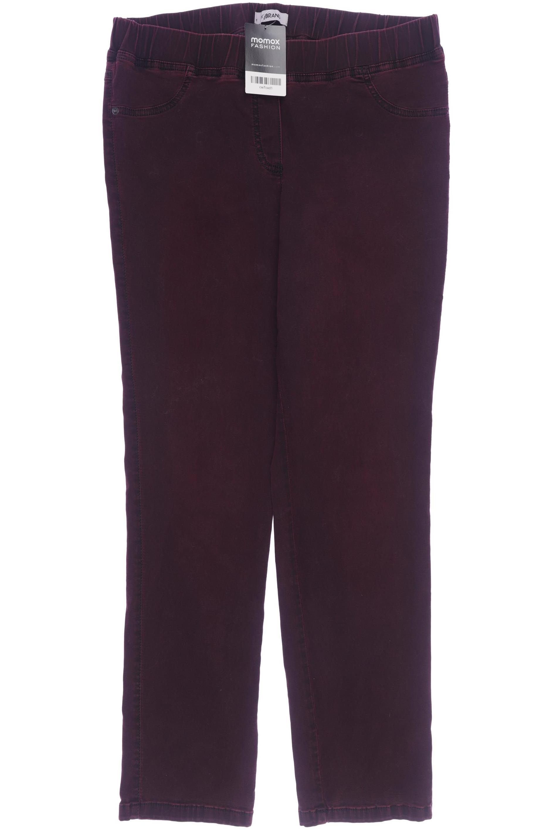 

Kj brand Damen Jeans, bordeaux, Gr. 42