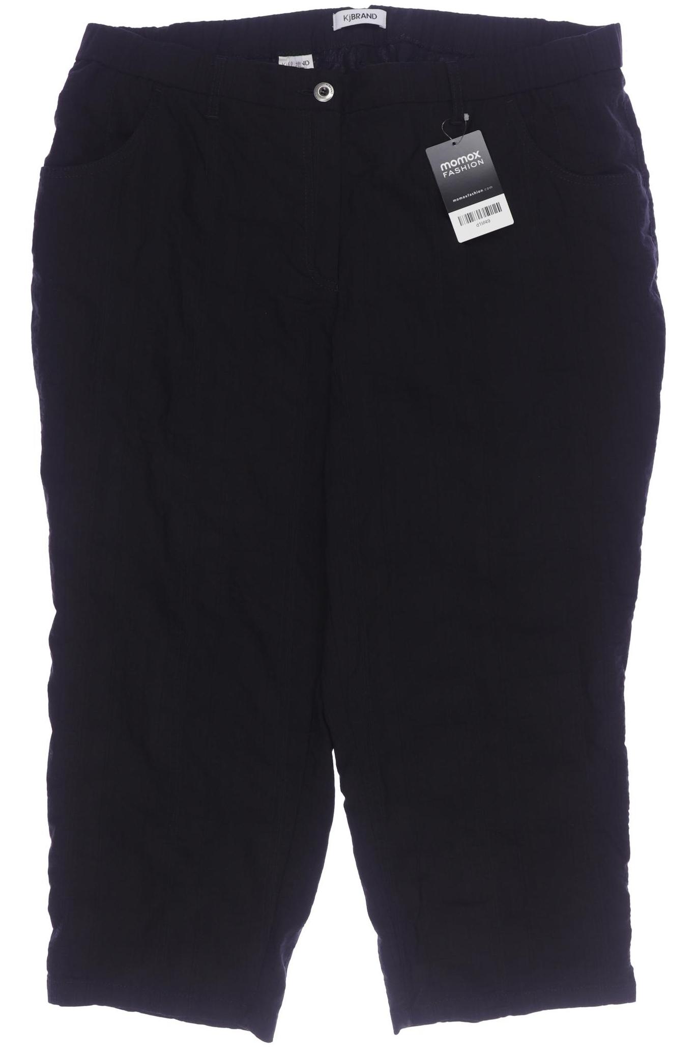 

Kj brand Damen Stoffhose, schwarz, Gr. 48