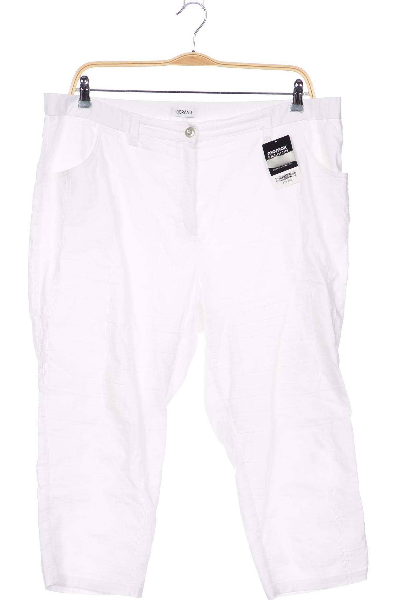 

Kj brand Damen Stoffhose, weiß, Gr. 50