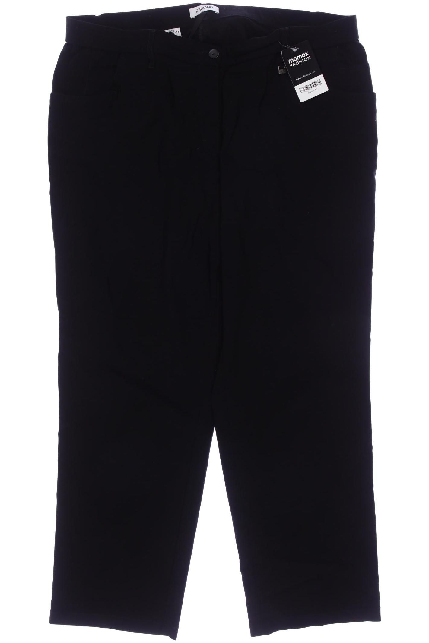 

Kj brand Damen Stoffhose, schwarz, Gr. 48