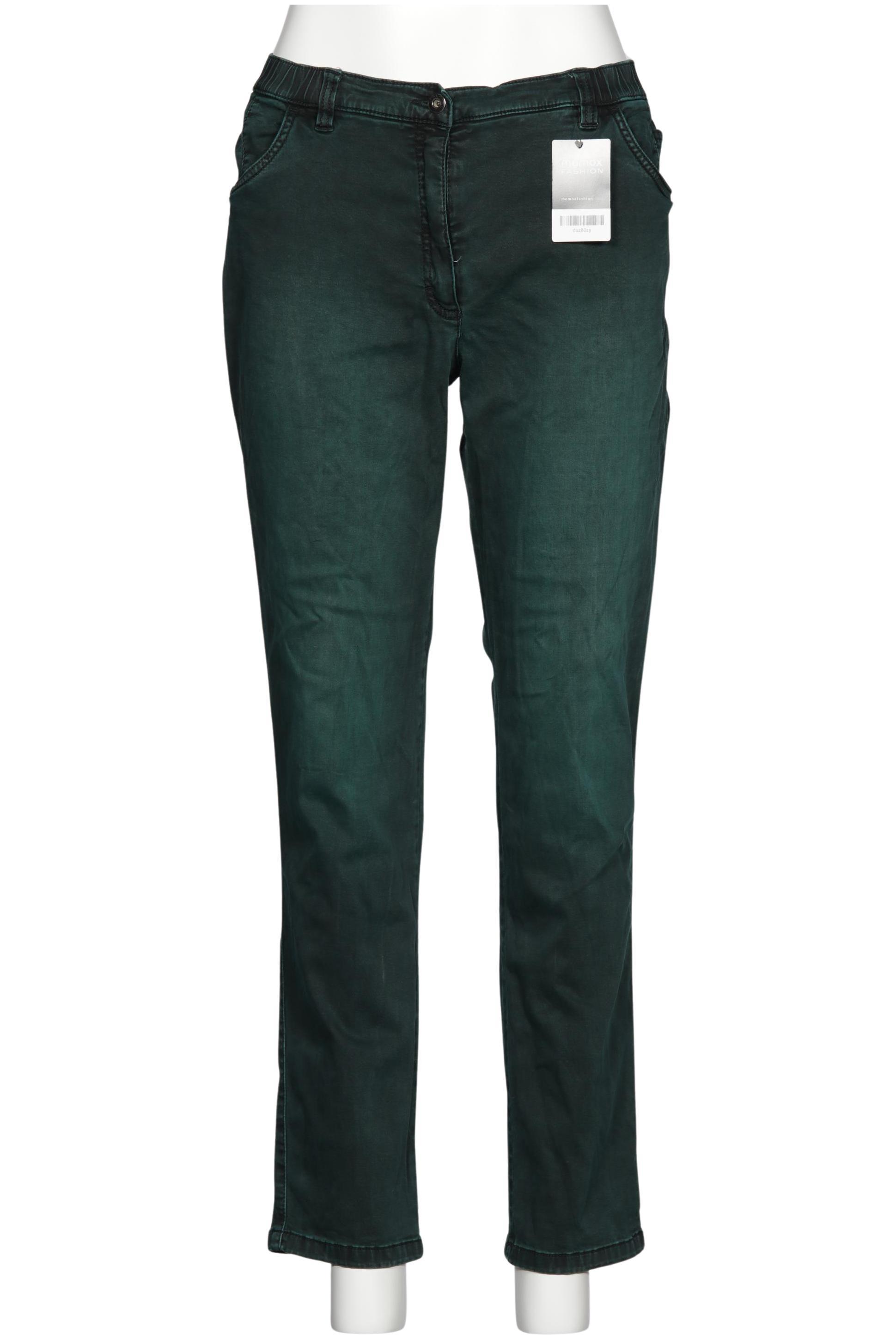 

Kj brand Damen Jeans, grün, Gr. 46
