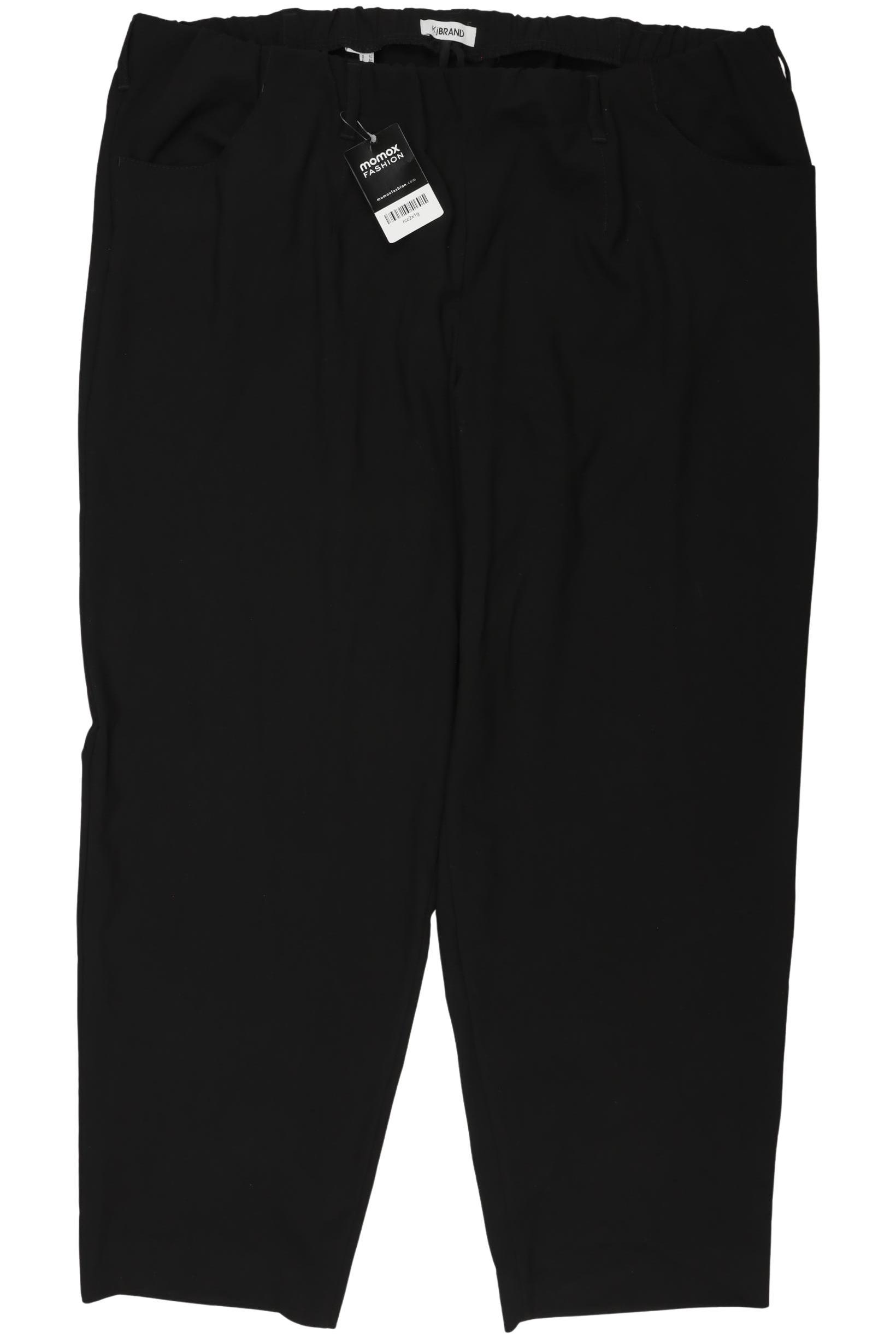

Kj brand Damen Stoffhose, schwarz, Gr. 52