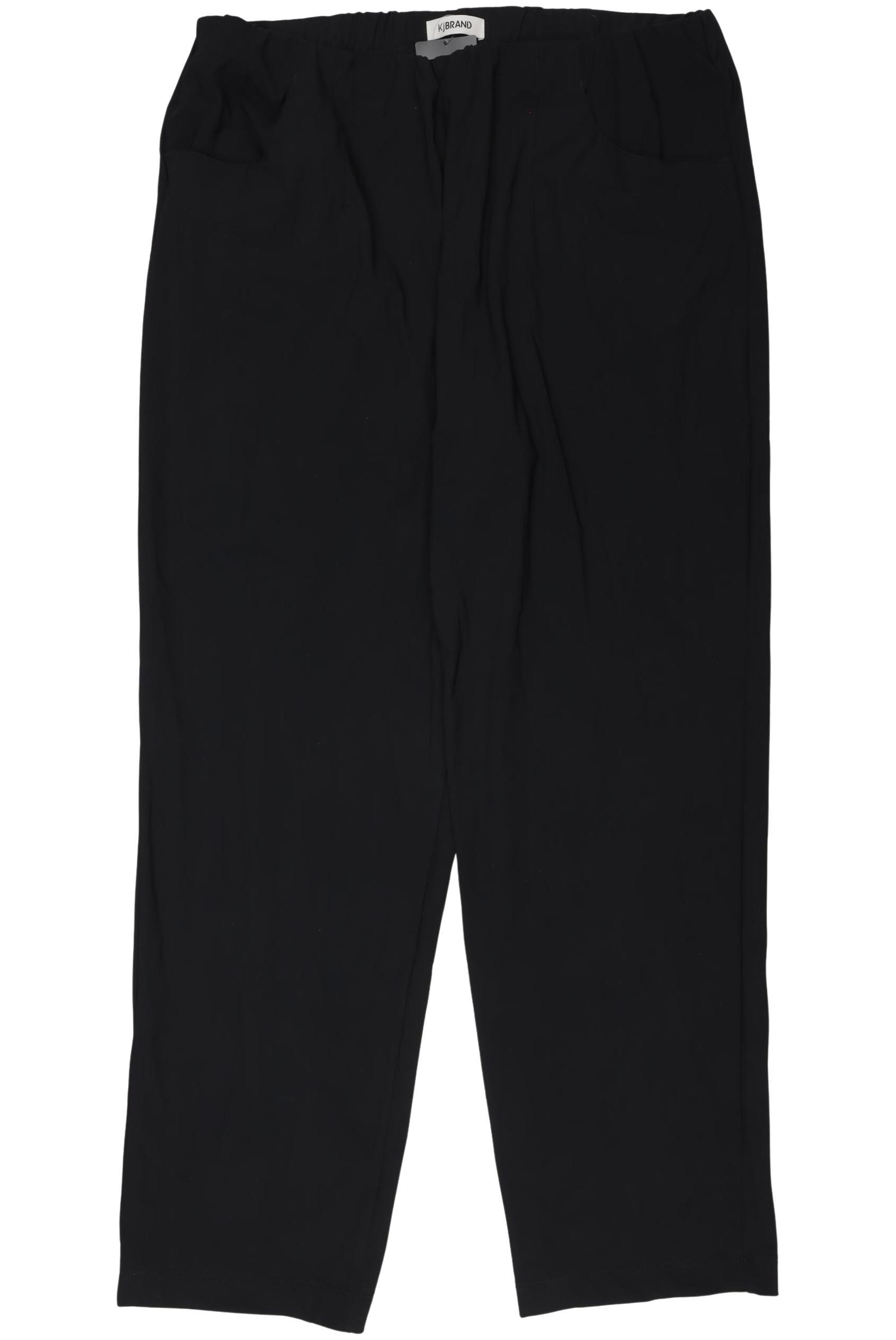 

Kj brand Damen Stoffhose, schwarz, Gr. 48