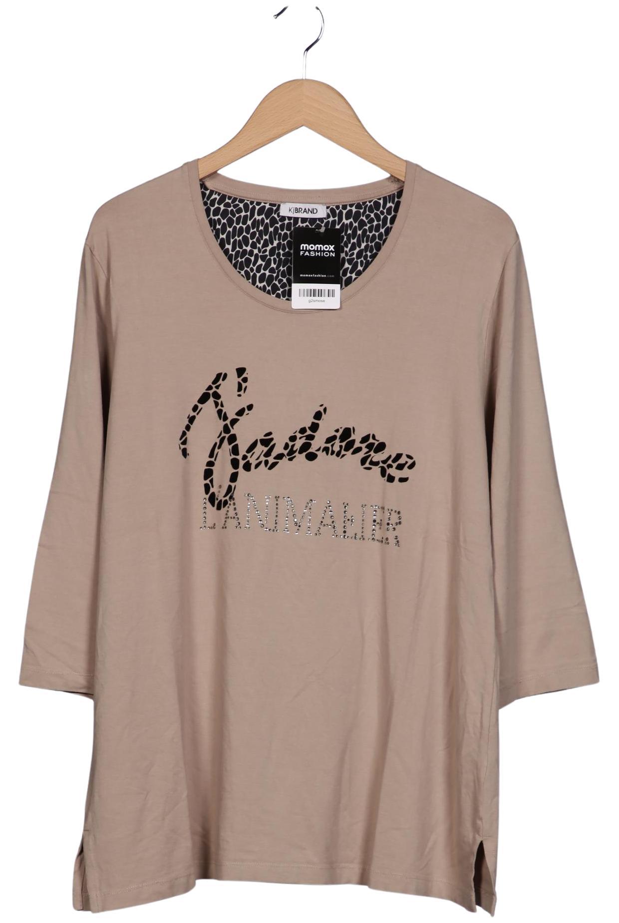 

Kj brand Damen Langarmshirt, beige, Gr. 44