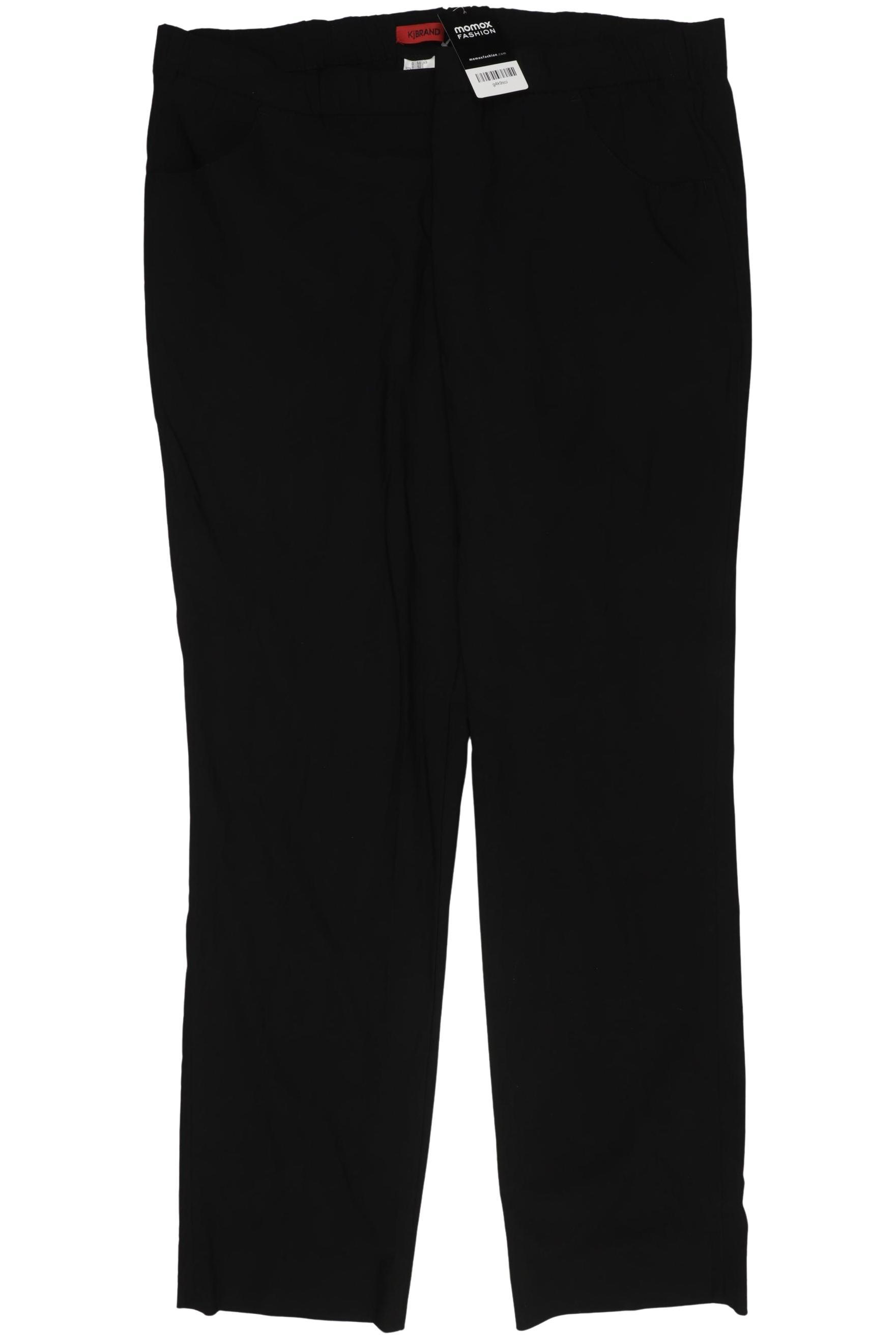 

Kj brand Damen Stoffhose, schwarz, Gr. 50