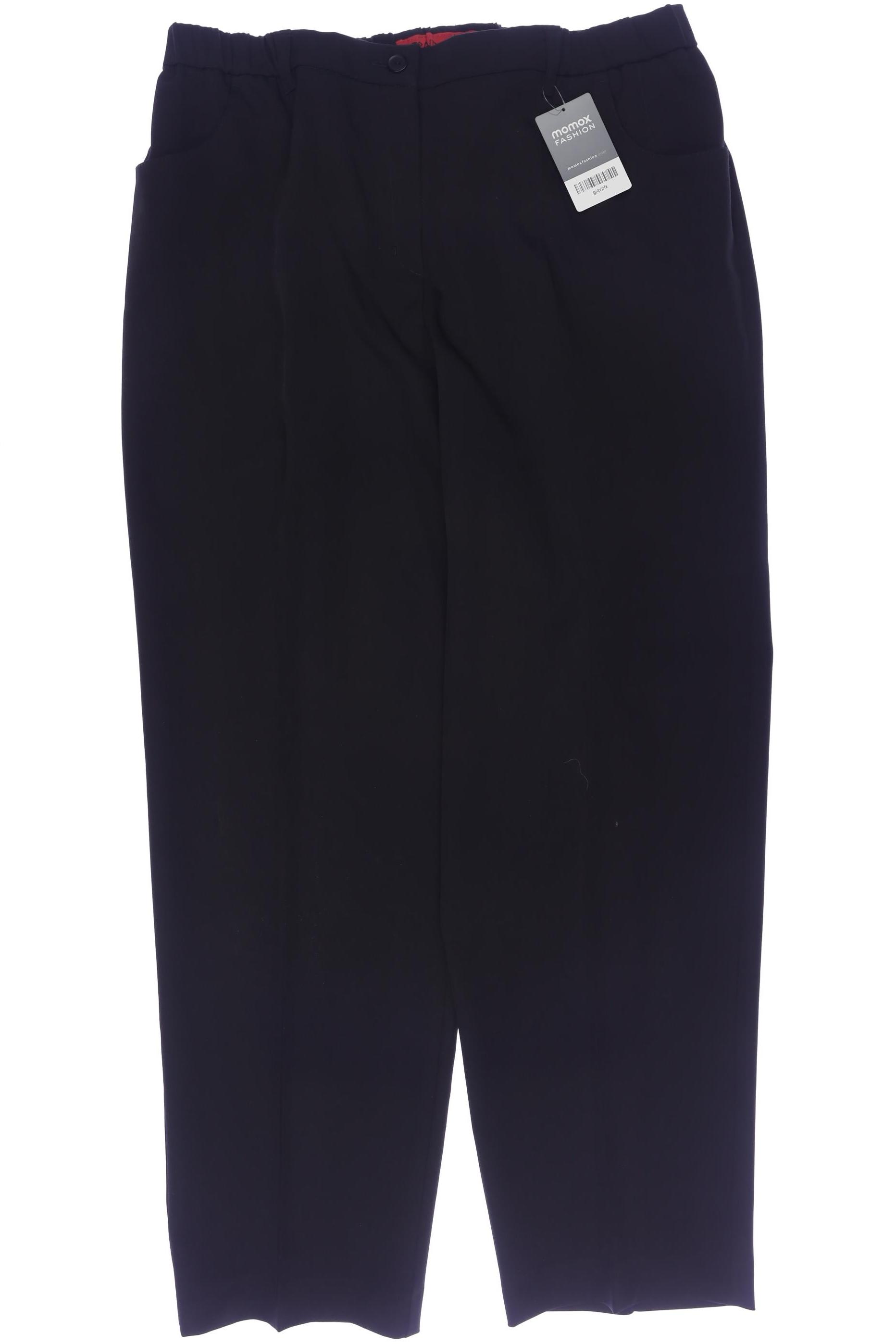 

Kj brand Damen Stoffhose, schwarz, Gr. 48
