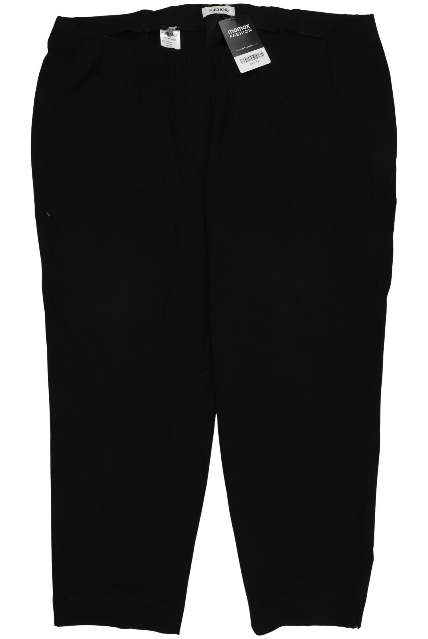 

Kj brand Damen Stoffhose, schwarz, Gr. 48