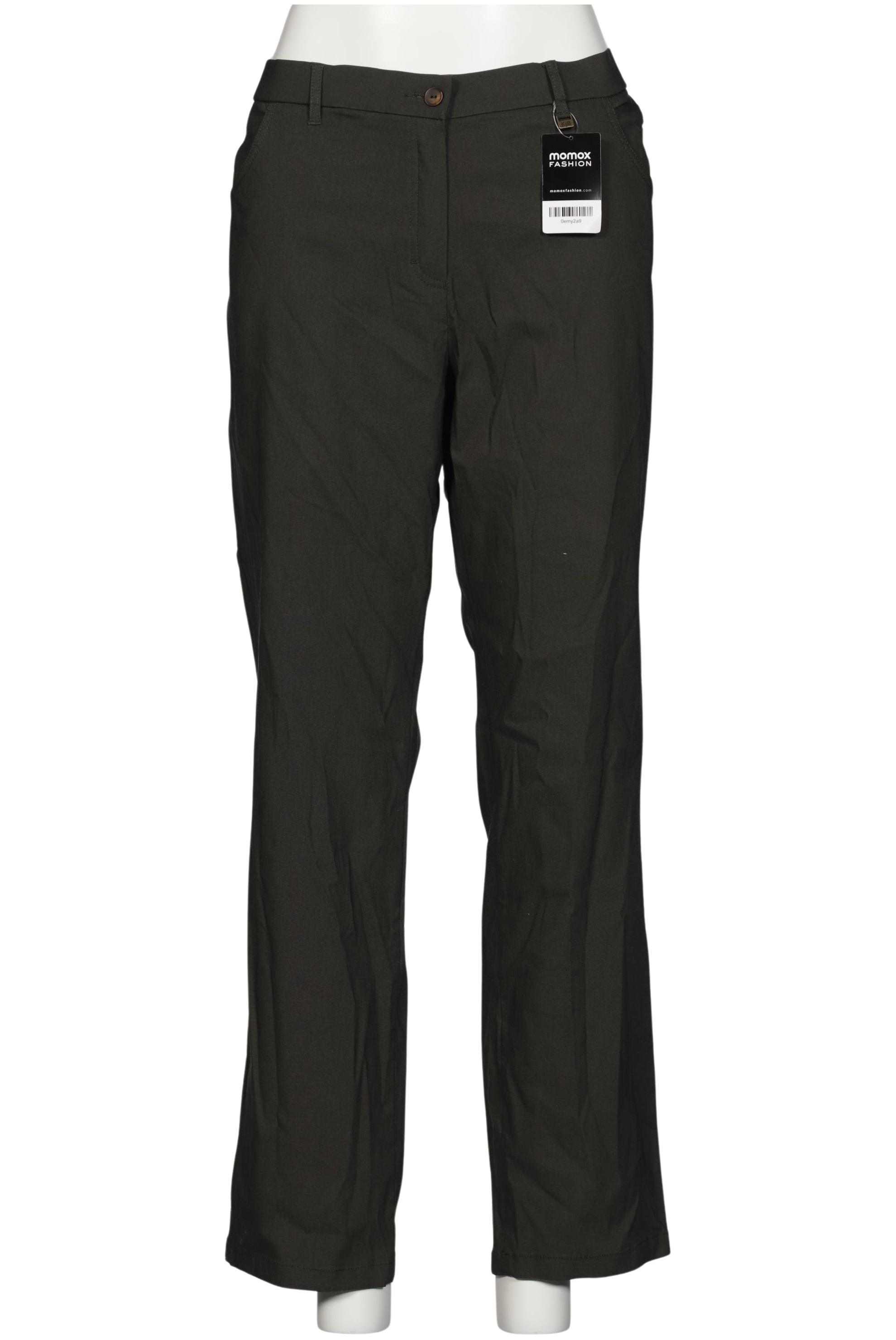 

Kj brand Damen Stoffhose, grün, Gr. 48