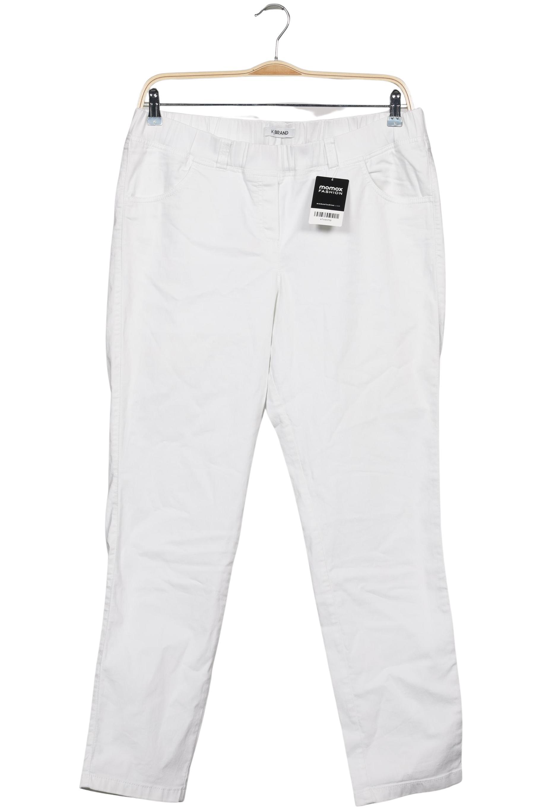 

Kj brand Damen Stoffhose, weiß, Gr. 46