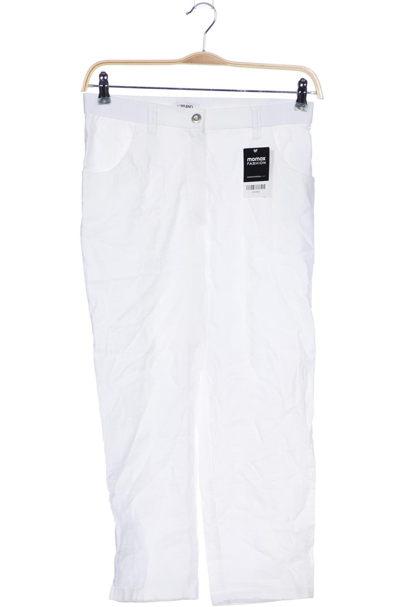 

Kj brand Damen Stoffhose, weiß, Gr. 42