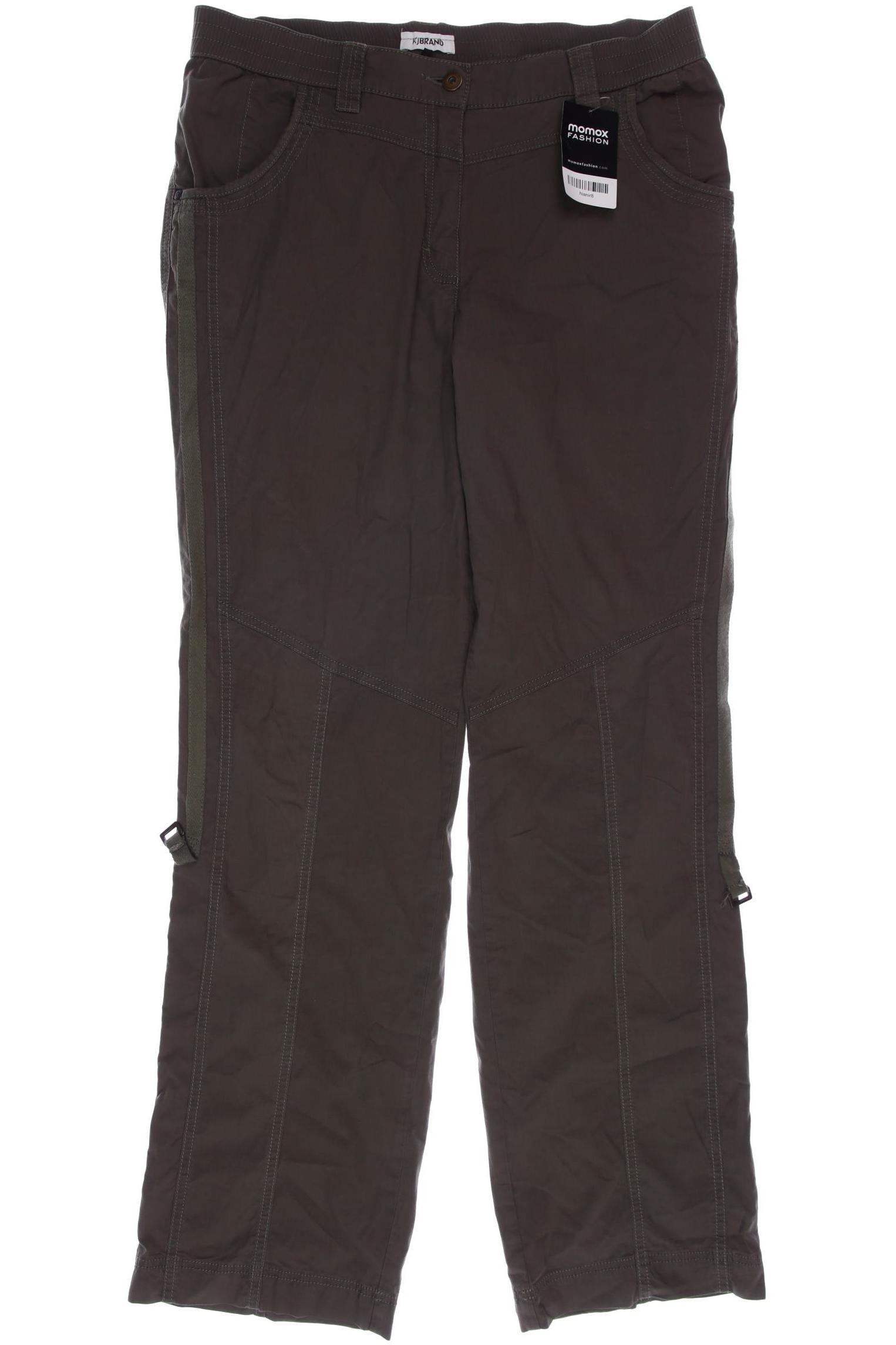 

Kj brand Damen Stoffhose, grün