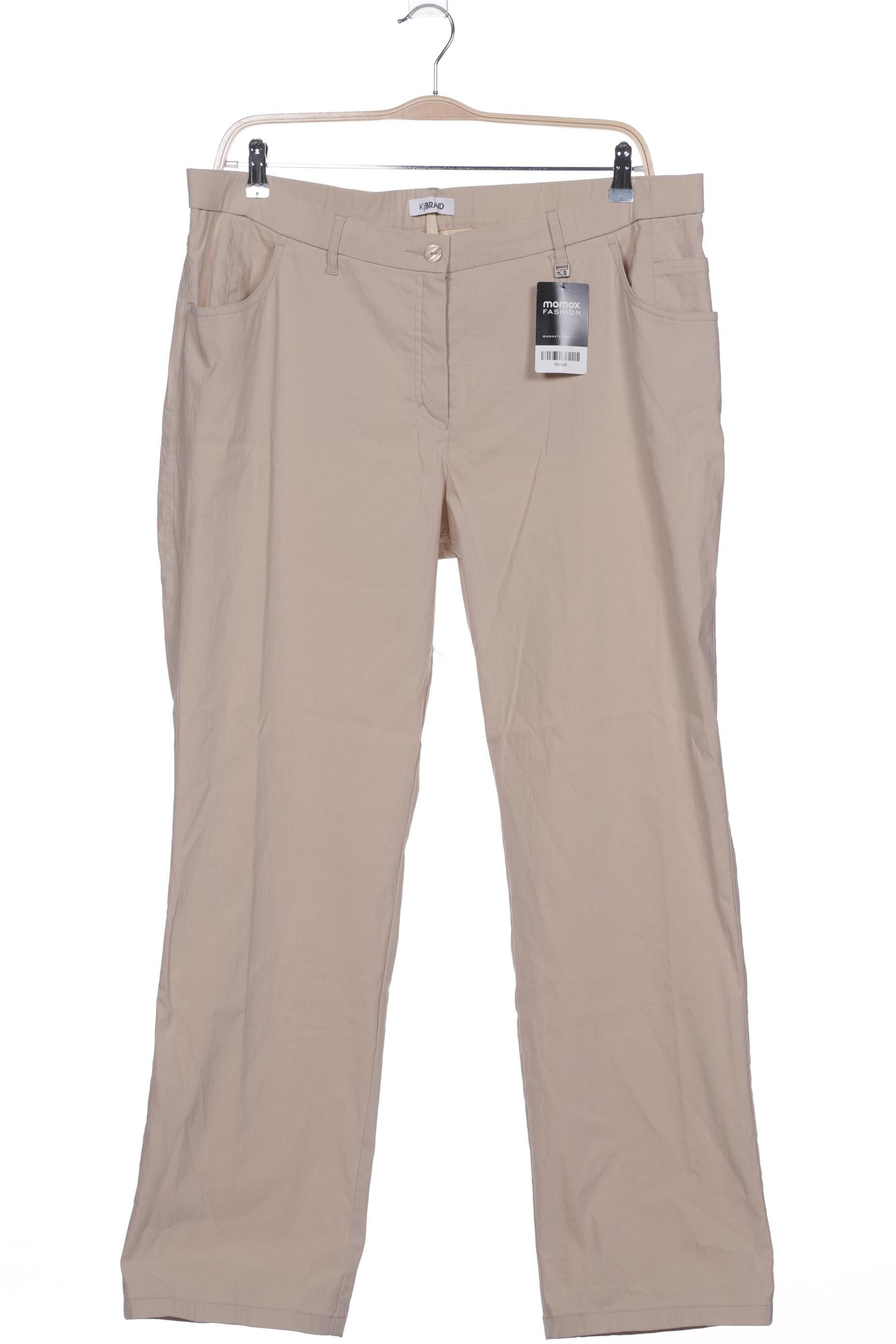 

Kj brand Damen Stoffhose, beige, Gr. 50