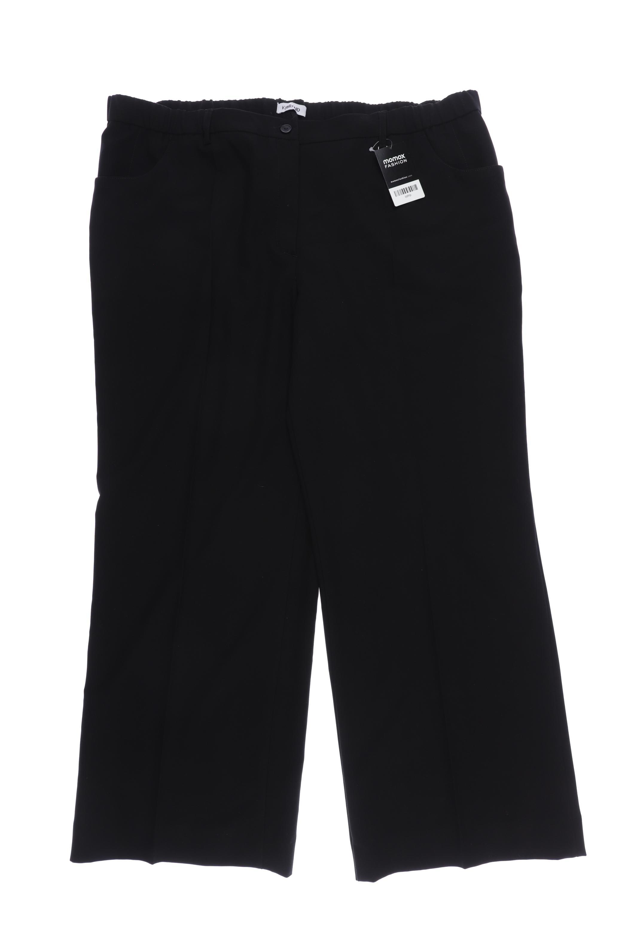 

Kj brand Damen Stoffhose, schwarz, Gr. 52