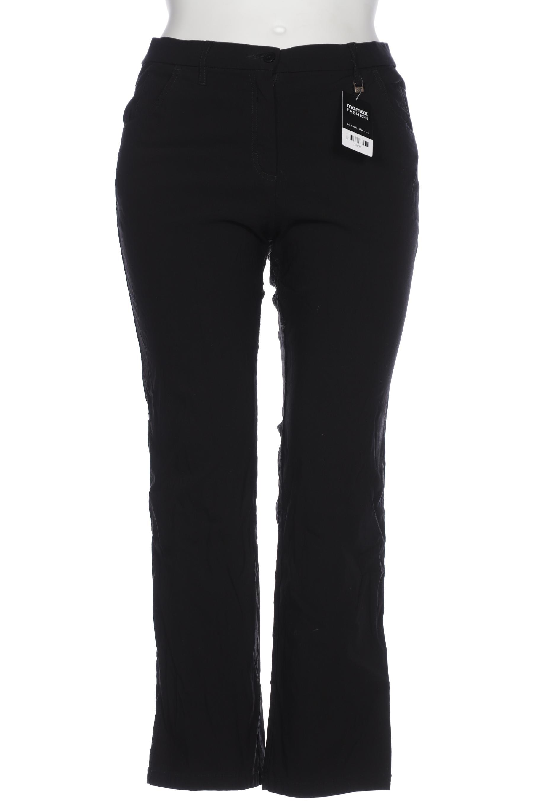 

Kj brand Damen Stoffhose, schwarz, Gr. 46