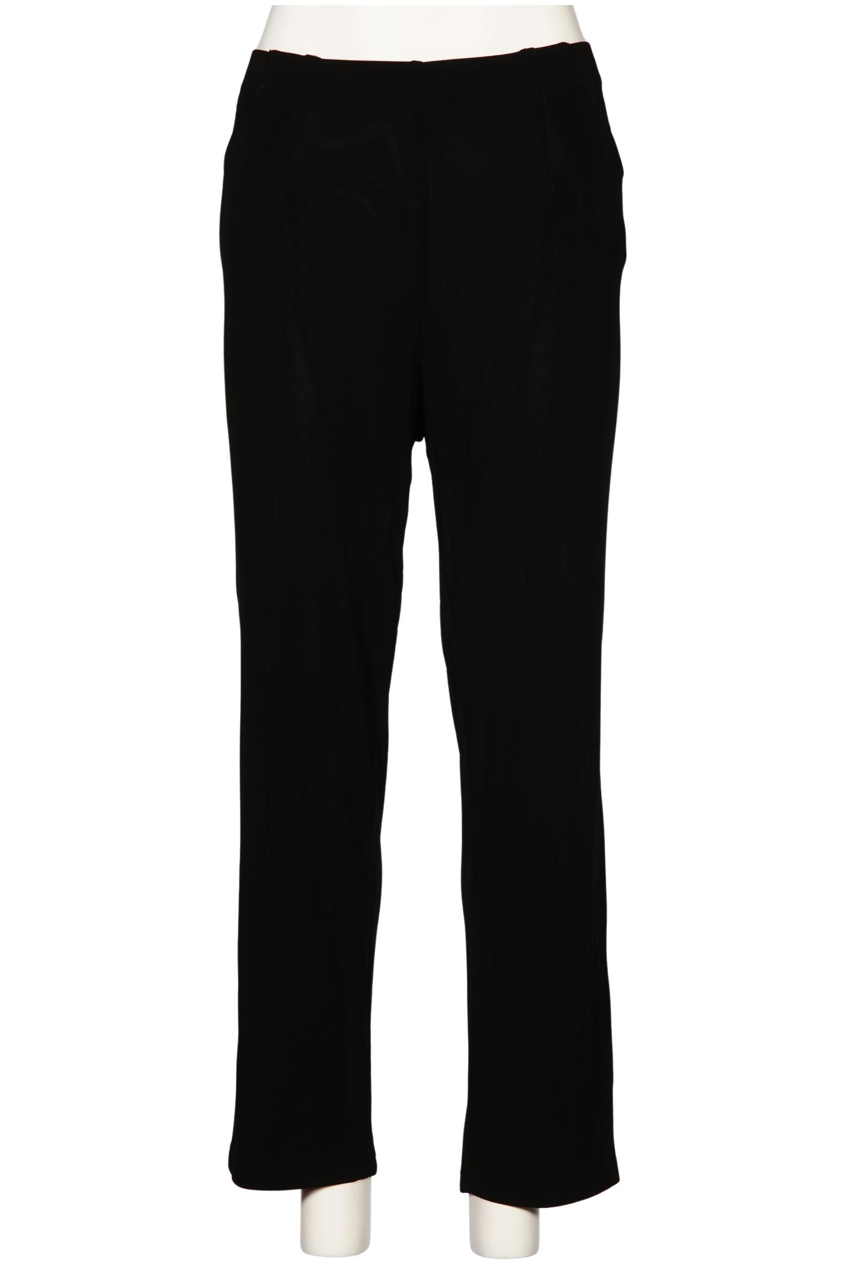 

Kj brand Damen Stoffhose, schwarz, Gr. 48