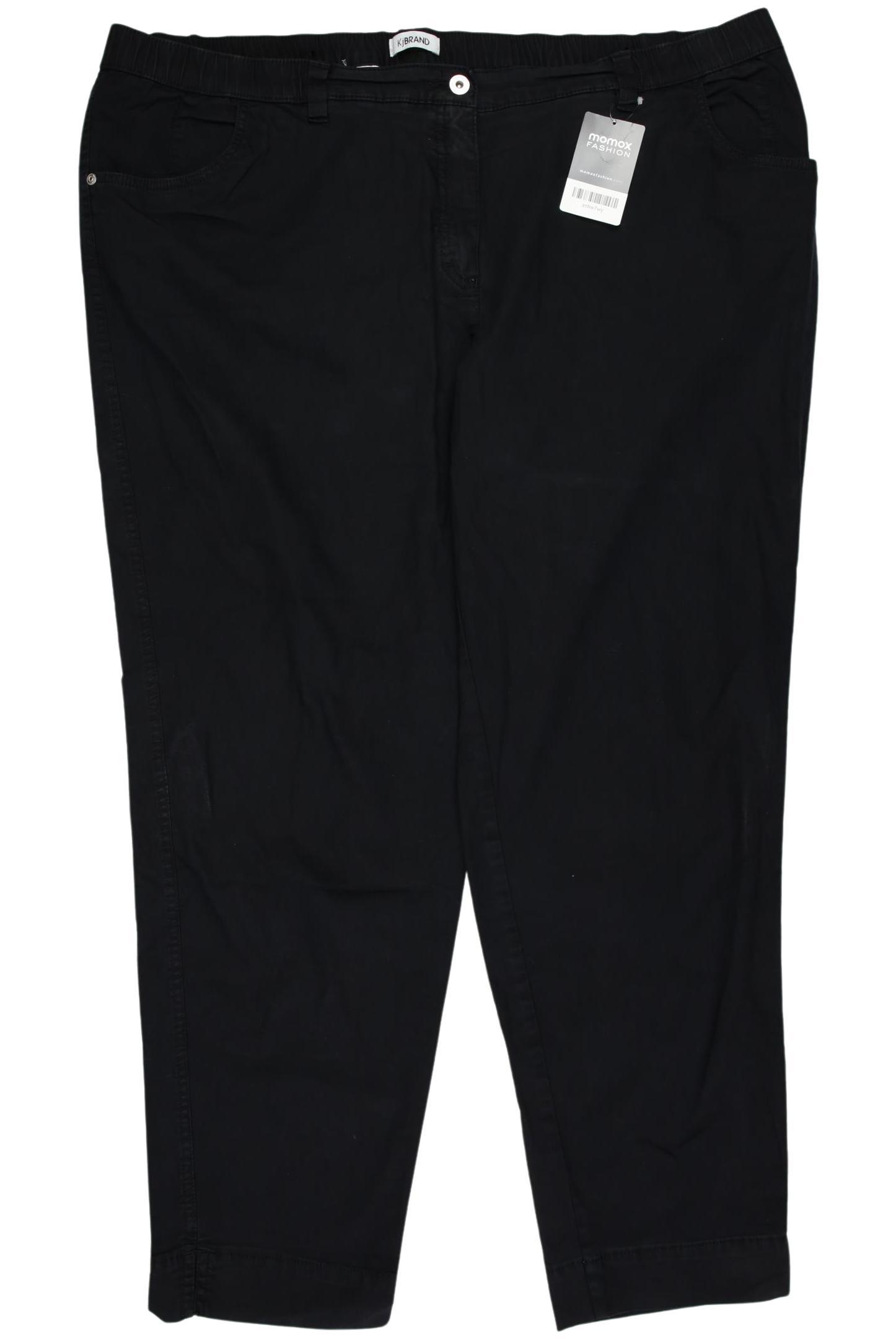 

Kj brand Damen Stoffhose, schwarz, Gr. 52