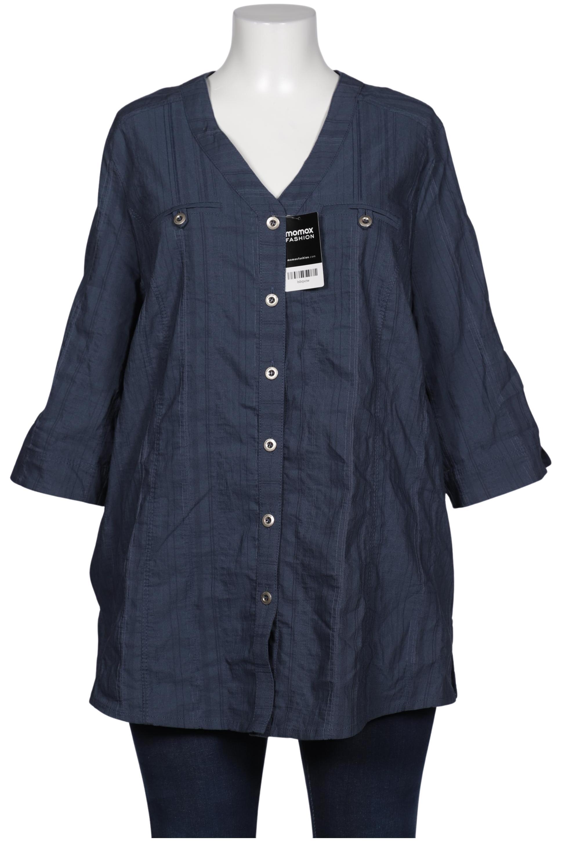 

Kj brand Damen Bluse, marineblau, Gr. 48