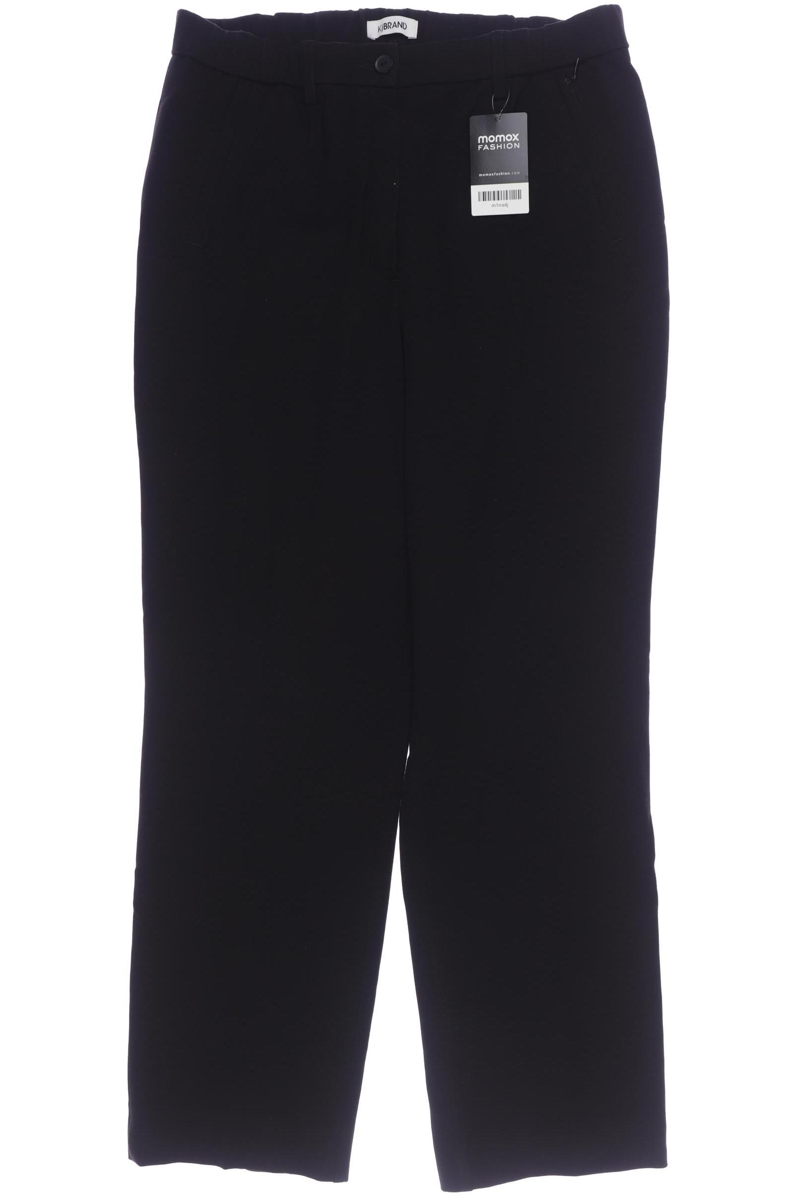 

Kj brand Damen Stoffhose, schwarz, Gr. 42