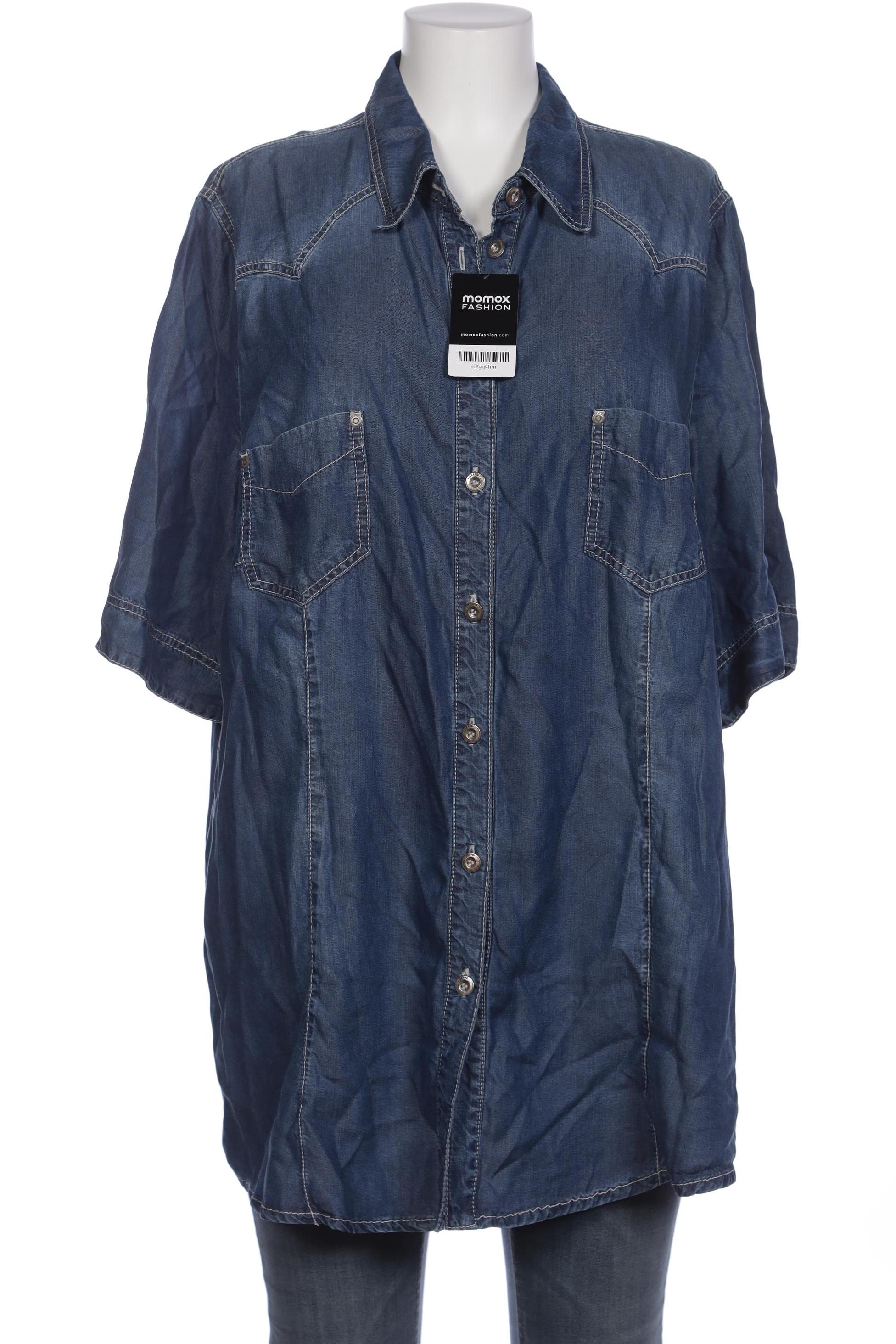 

Kj brand Damen Bluse, blau, Gr. 50