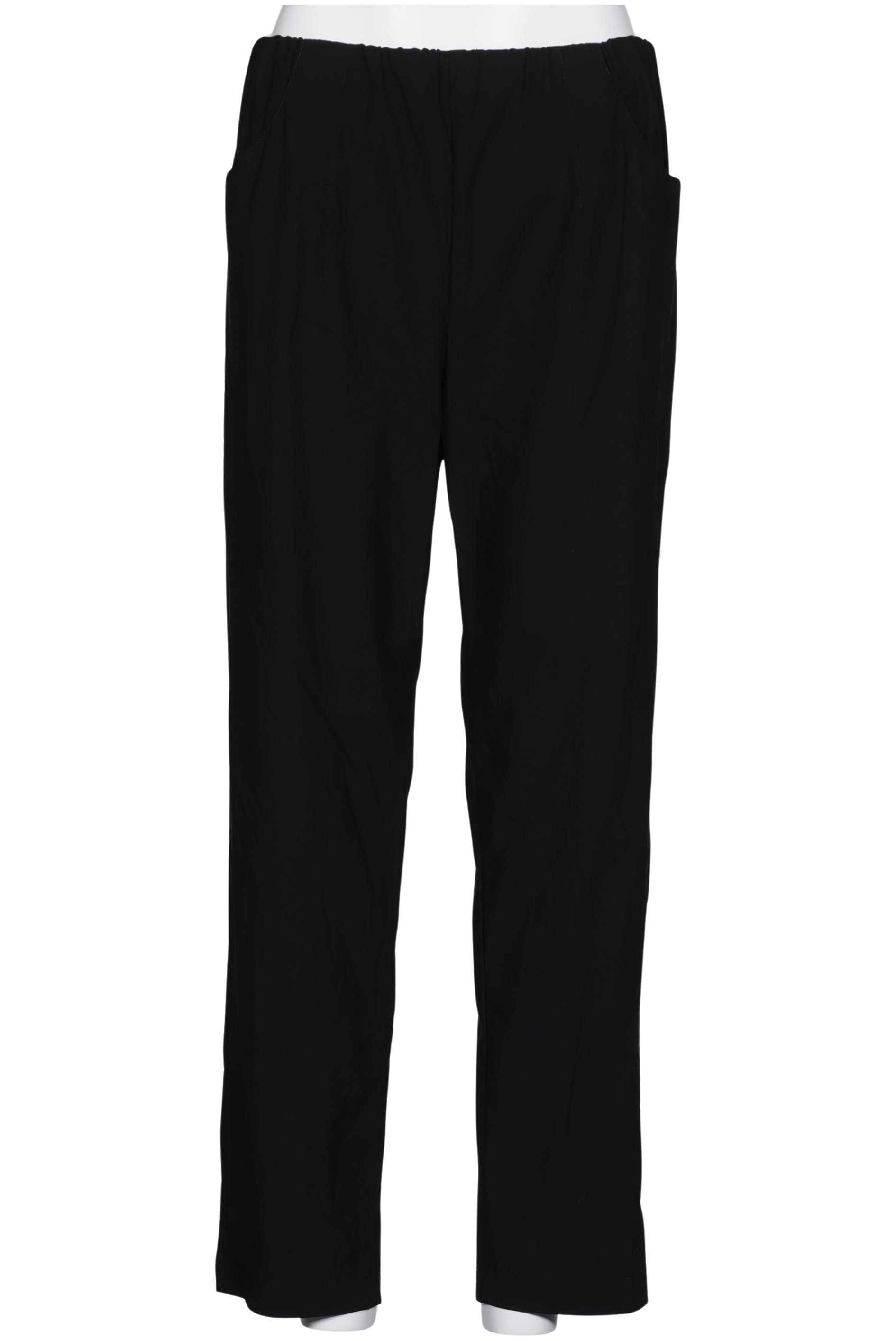 

Kj brand Damen Stoffhose, schwarz, Gr. 48