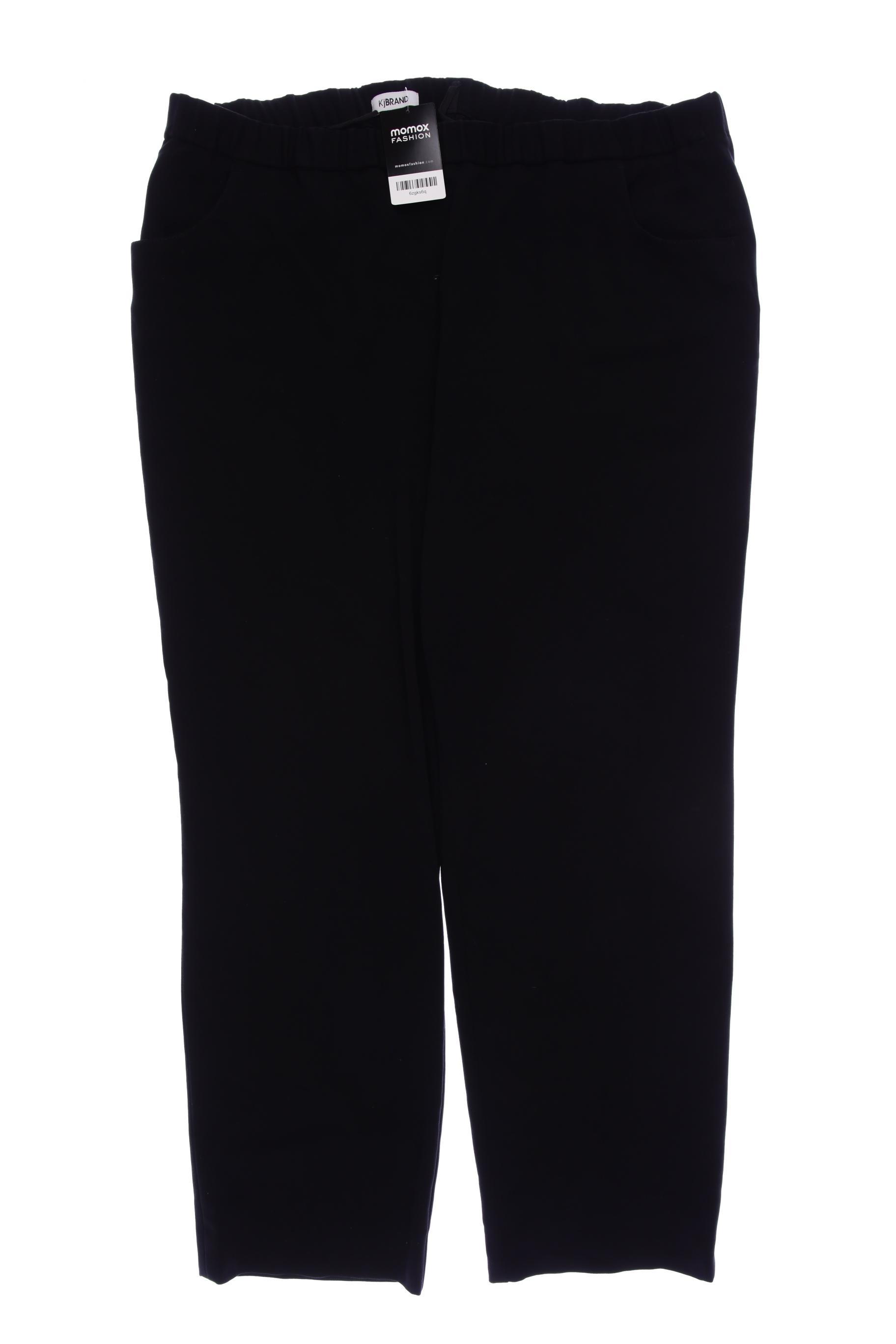 

Kj brand Damen Stoffhose, schwarz, Gr. 50