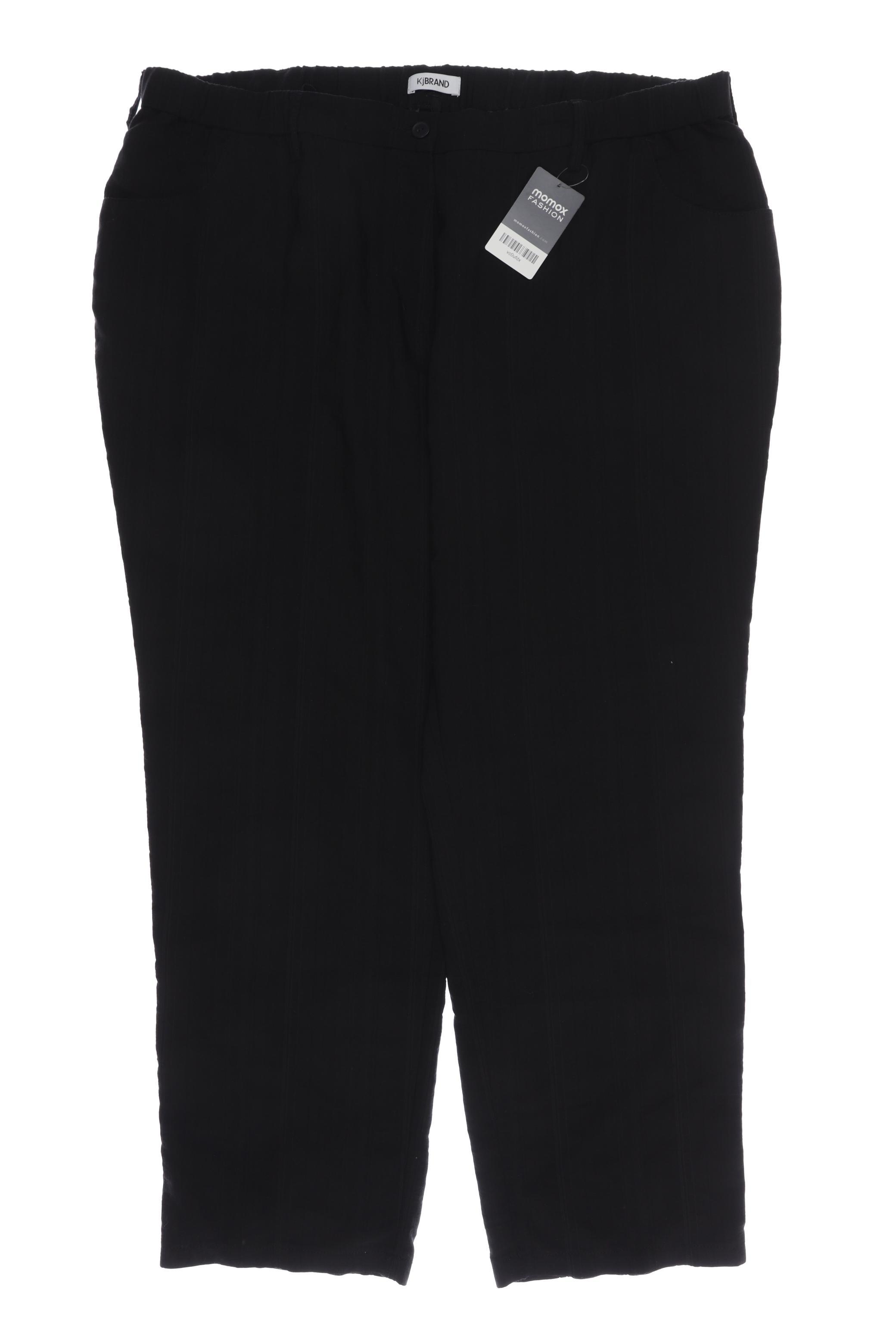 

Kj brand Damen Stoffhose, schwarz, Gr. 50