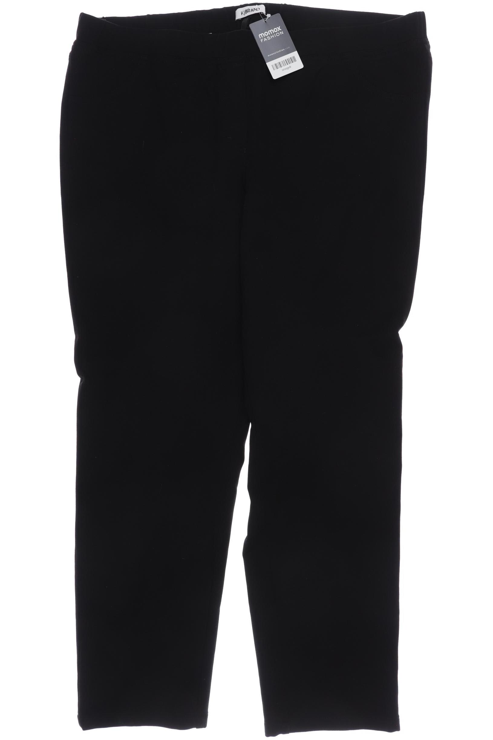 

Kj brand Damen Stoffhose, schwarz, Gr. 50