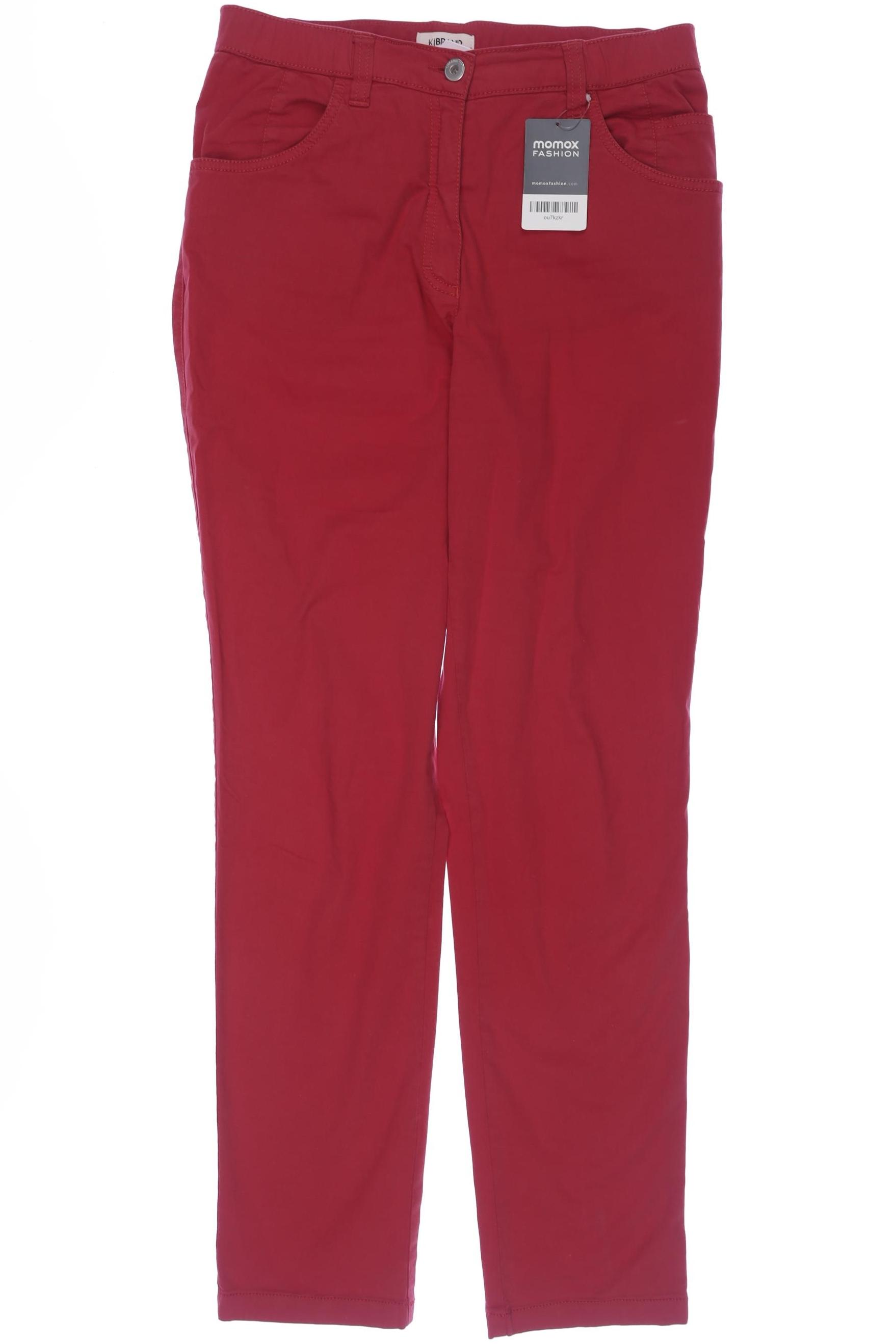 

Kj brand Damen Stoffhose, rot, Gr. 38