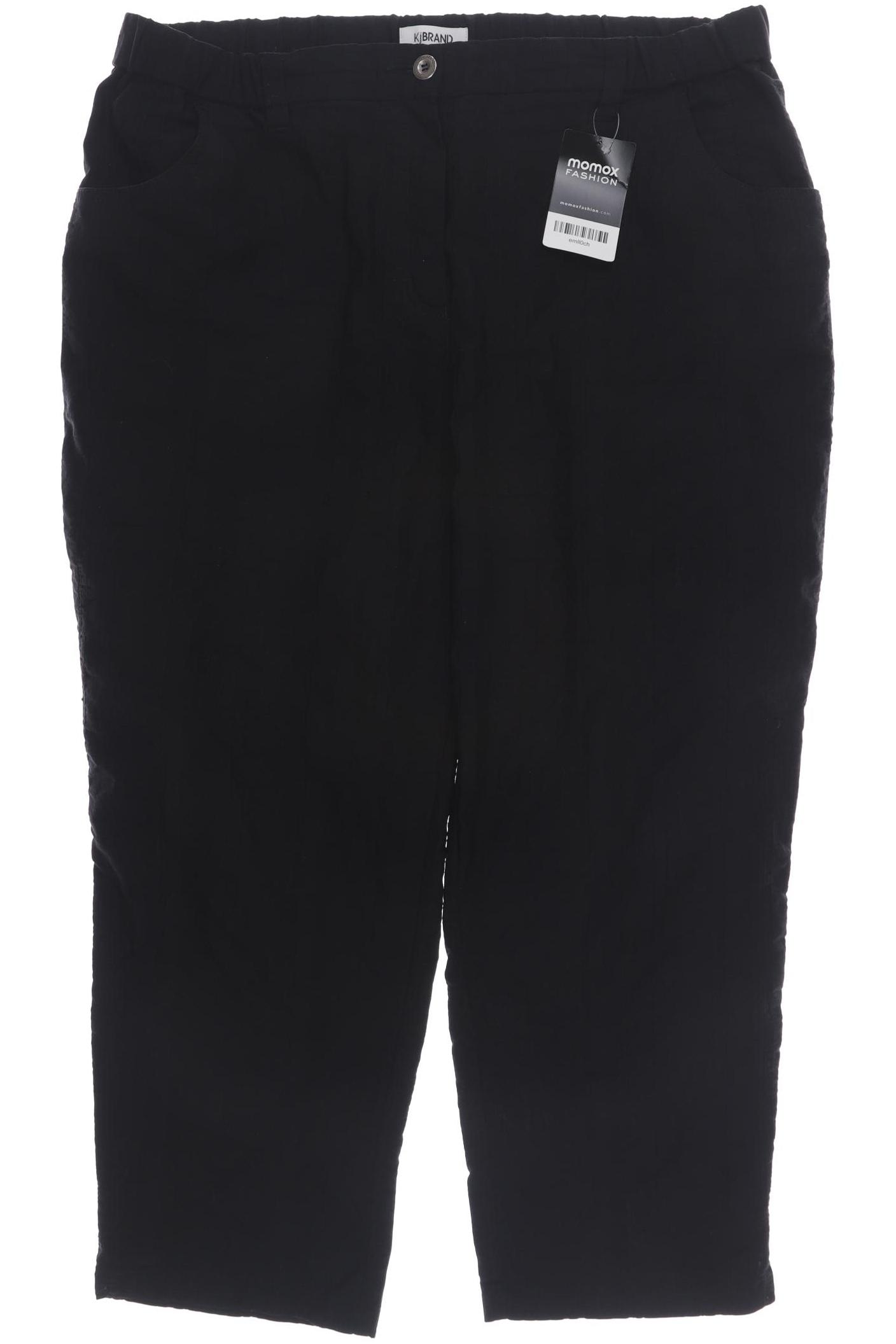 

Kj brand Damen Stoffhose, schwarz, Gr. 48