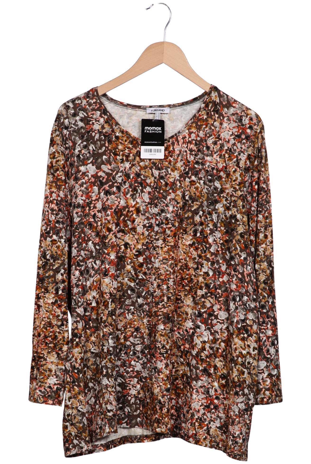 

Kj brand Damen Langarmshirt, mehrfarbig, Gr. 50