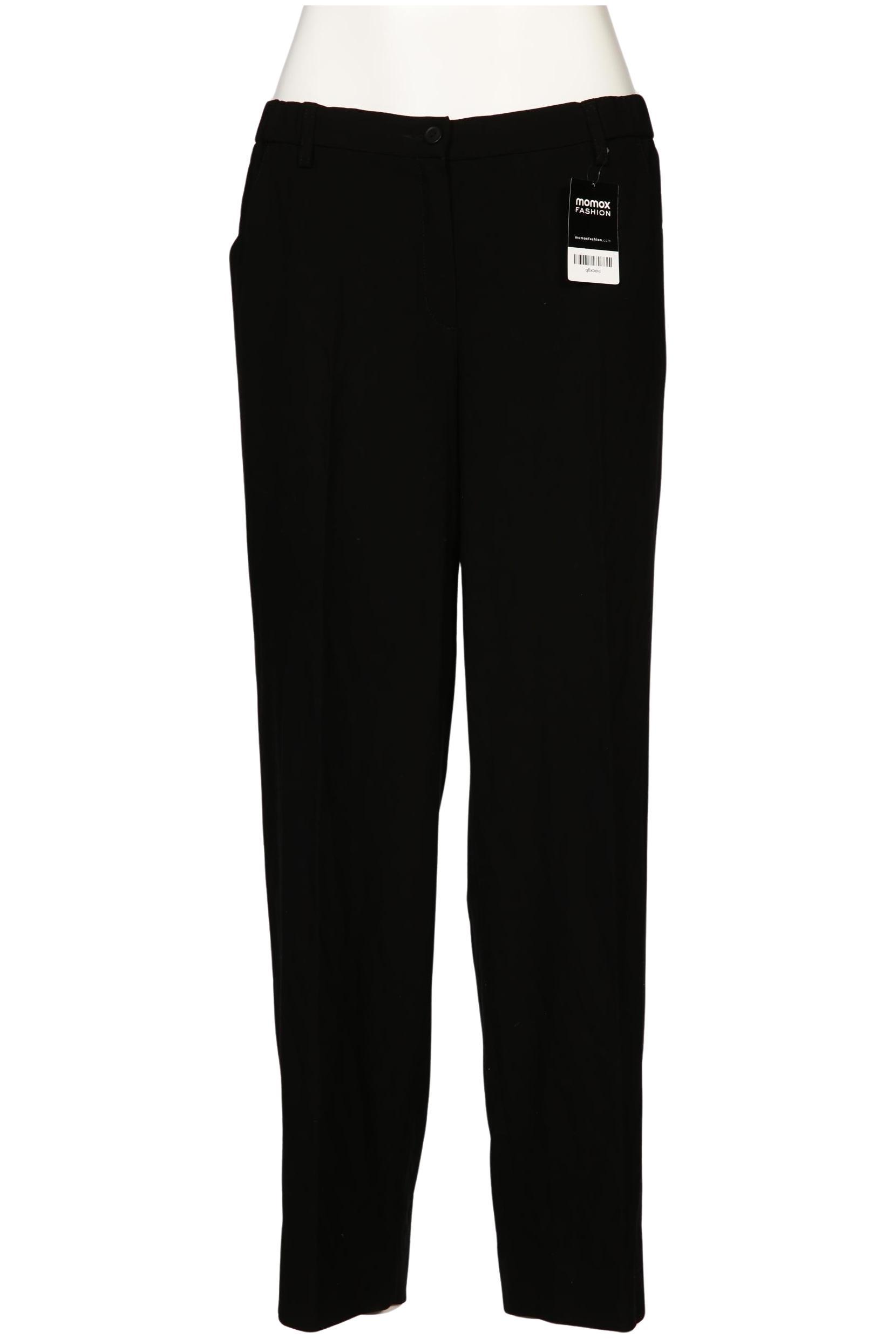 

Kj brand Damen Stoffhose, schwarz, Gr. 48