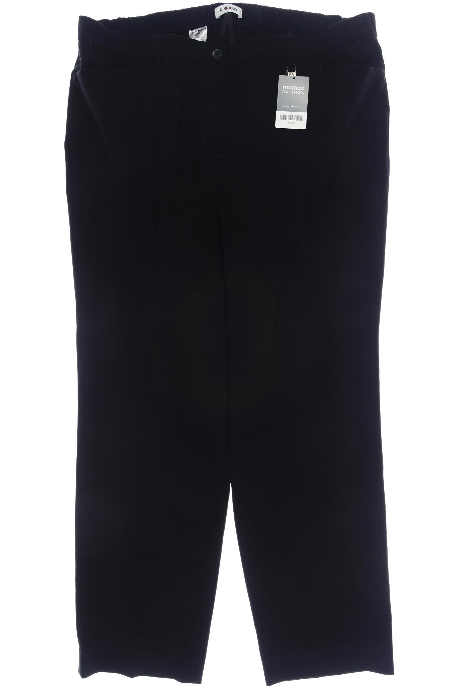 

Kj brand Damen Stoffhose, schwarz, Gr. 50