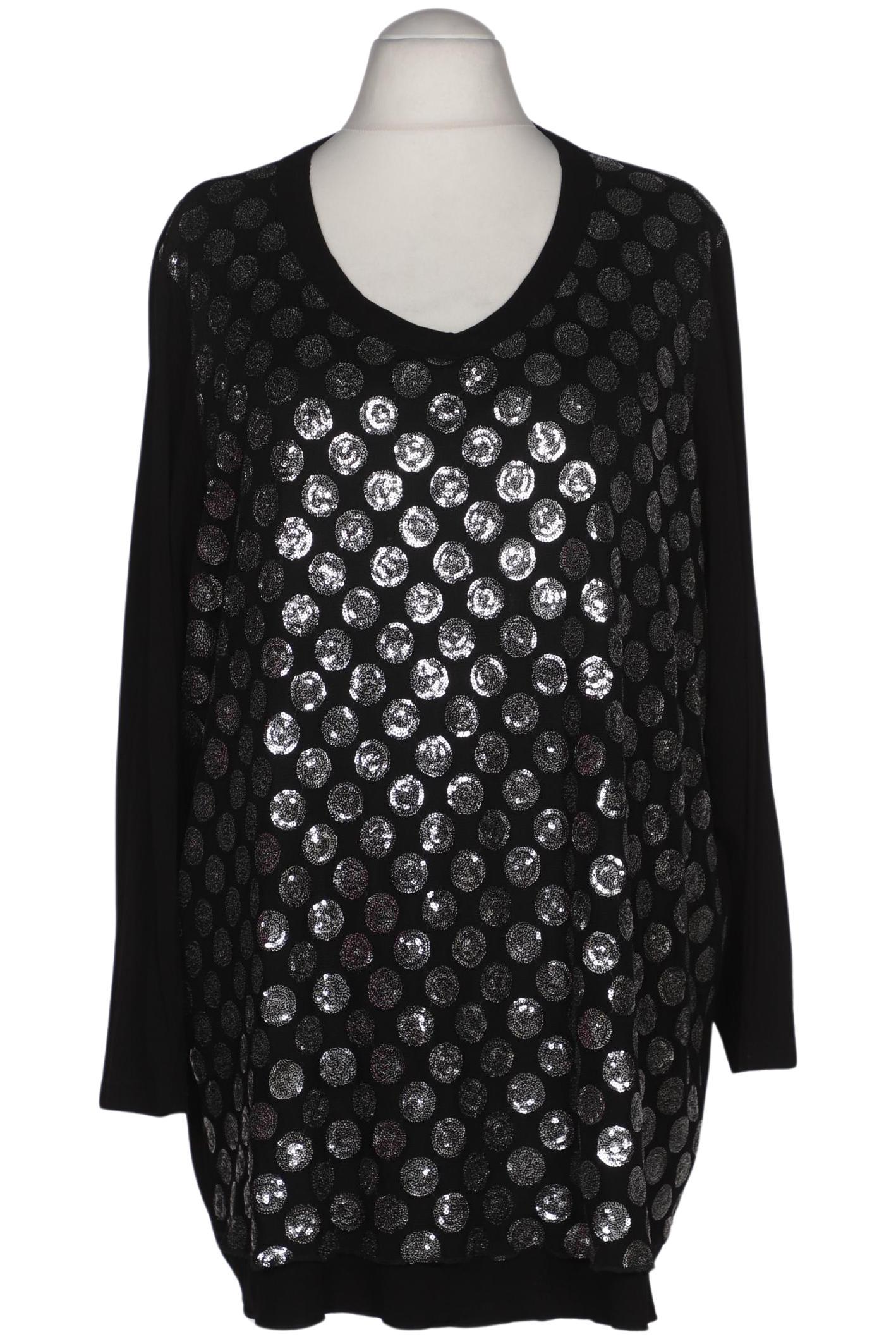 

Kj brand Damen Langarmshirt, schwarz, Gr. 54